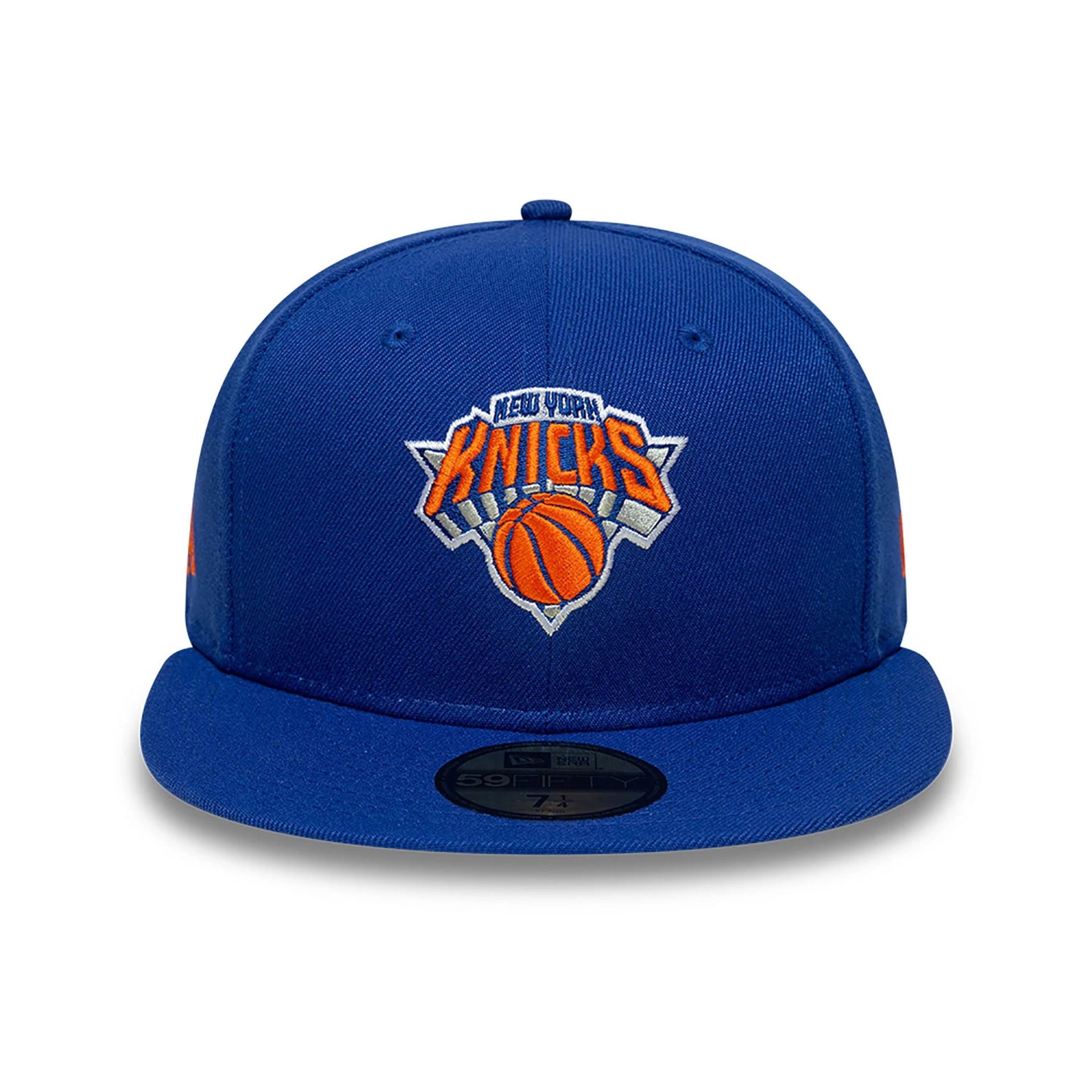 This is a New York Knicks OVO x NBA 2024 Blue 59FIFTY Fitted Cap 3