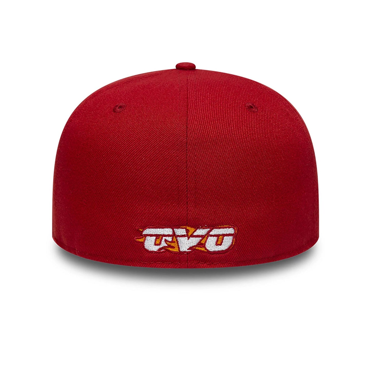 This is a Miami Heat OVO x NBA 2024 Dark Red 59FIFTY Fitted Cap 5