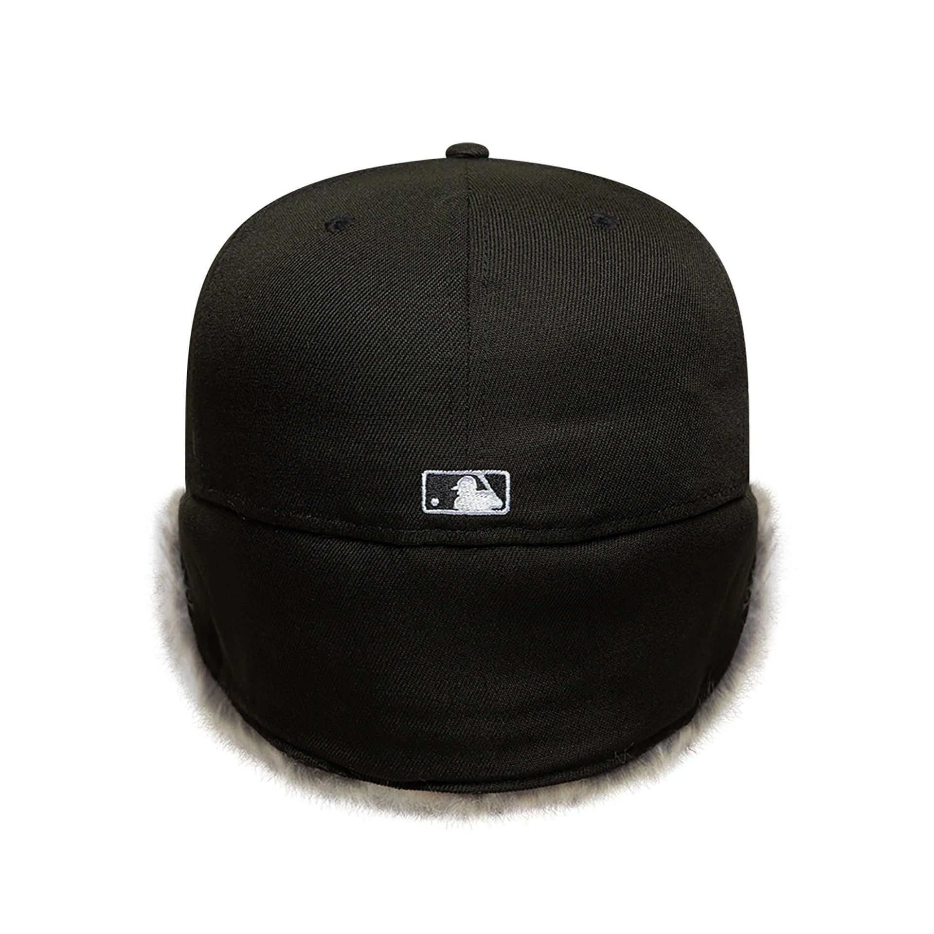 This is a New York Yankees MLB World Series Black 59FIFTY Fitted Downflap Cap 9