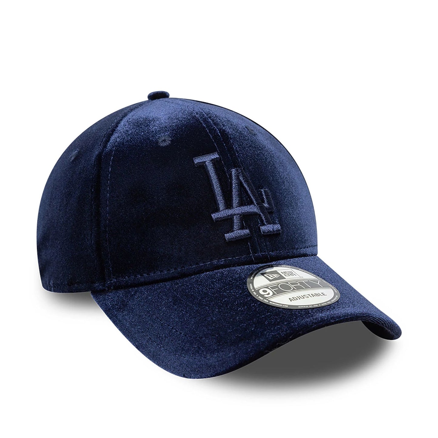 This is a LA Dodgers Tonal Velvet Navy 9FORTY Adjustable Cap 3