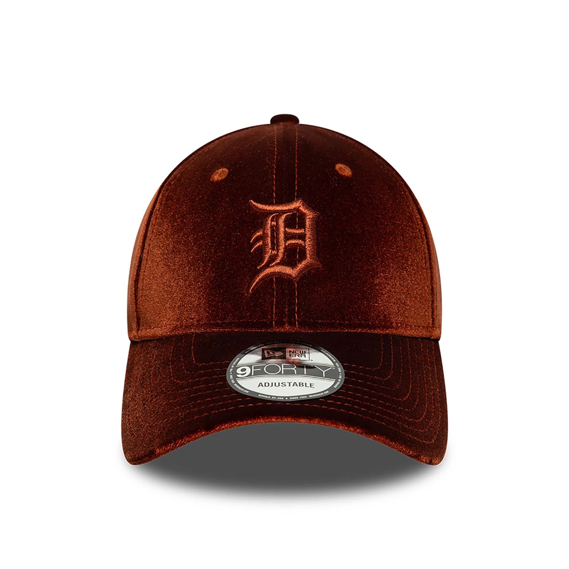 This is a Detroit Tigers Tonal Velvet Dark Brown 9FORTY Adjustable Cap 2