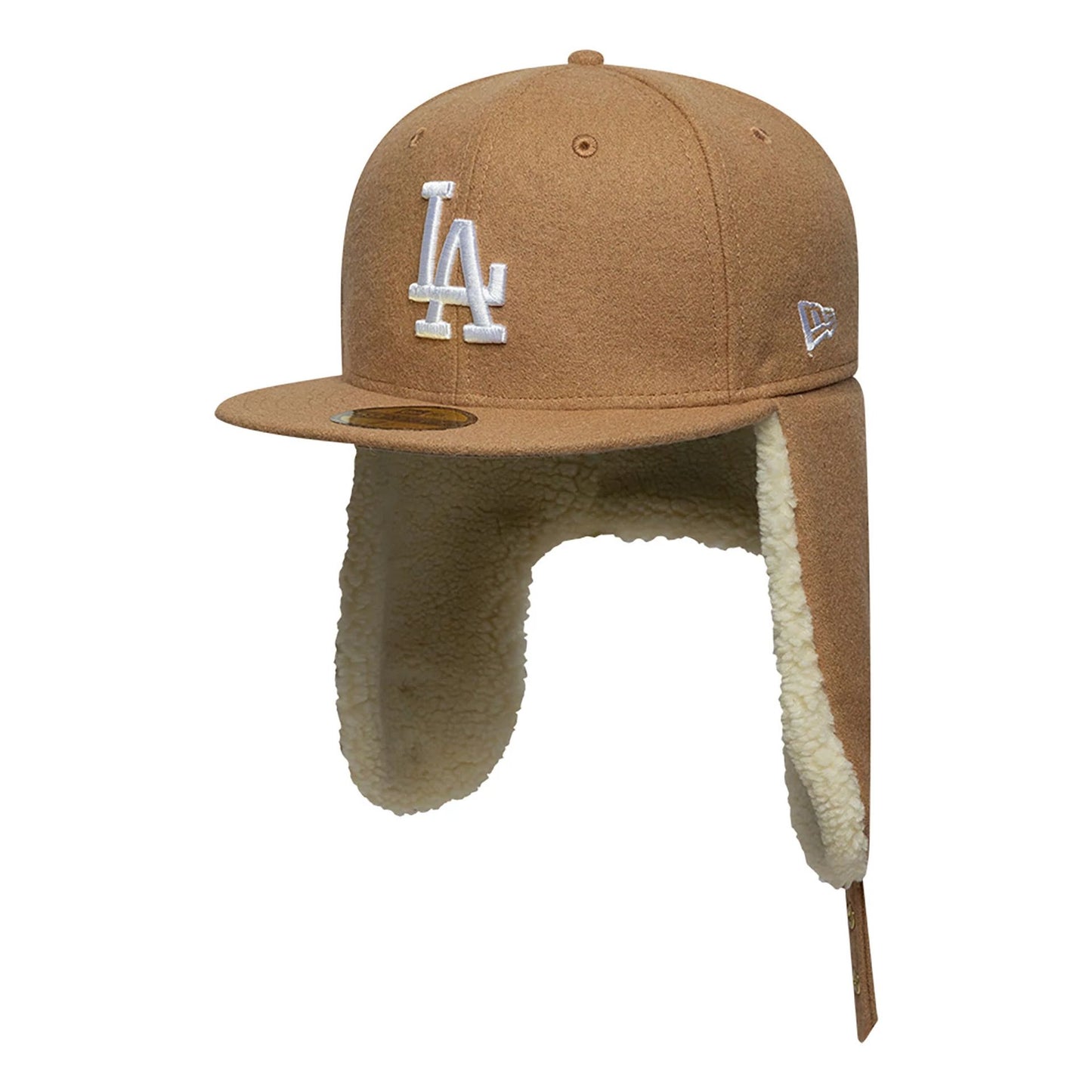 This is a LA Dodgers Image Dark Brown Dogear 59FIFTY Fitted Cap 6