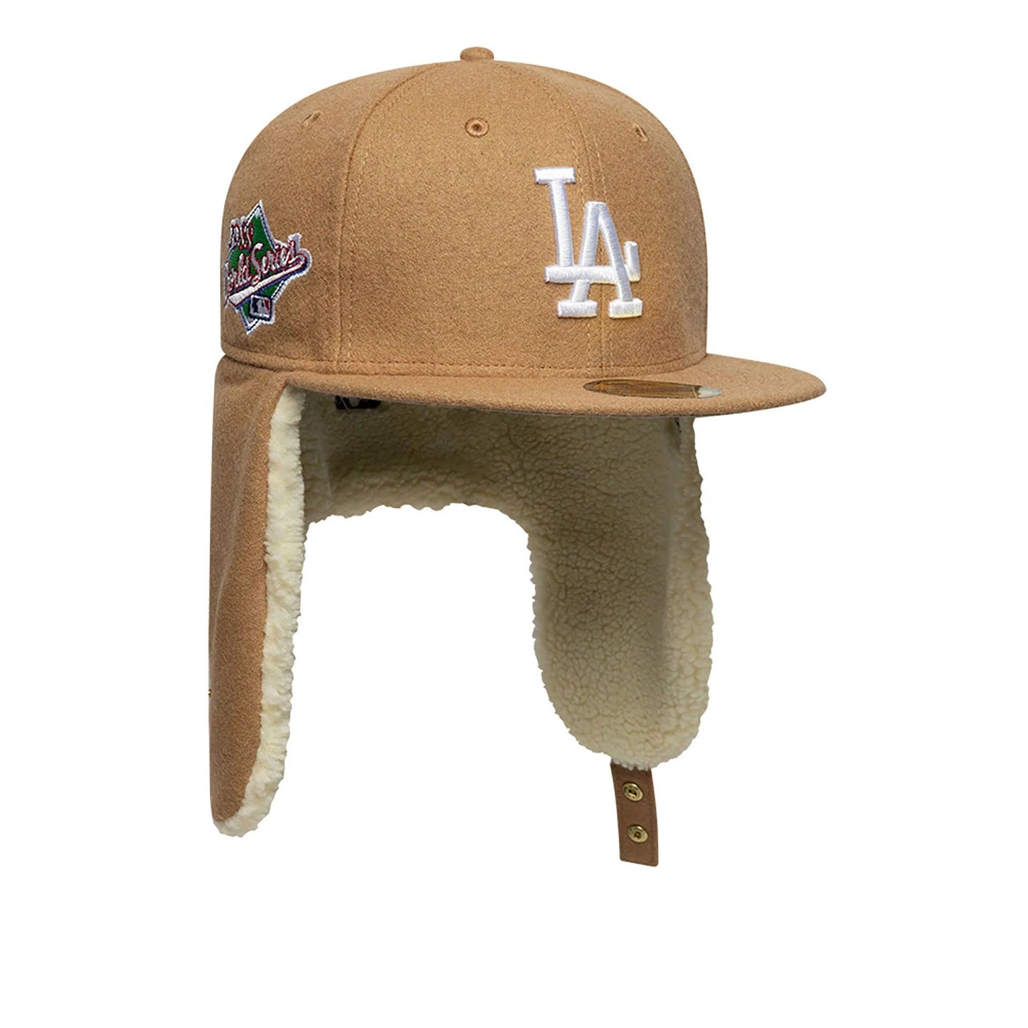 This is a LA Dodgers Image Dark Brown Dogear 59FIFTY Fitted Cap 2