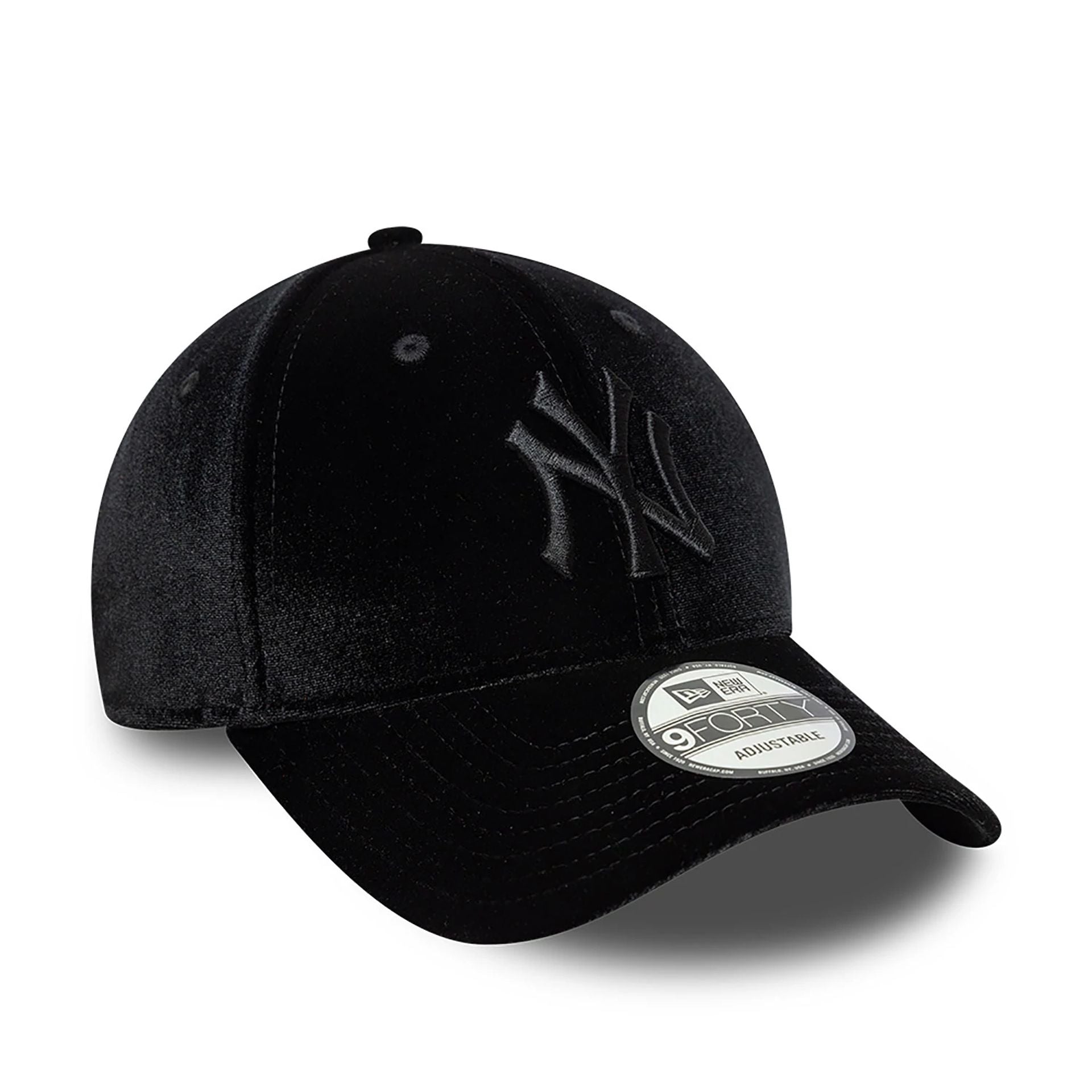 This is a New York Yankees Tonal Velvet Black 9FORTY Adjustable Cap 3