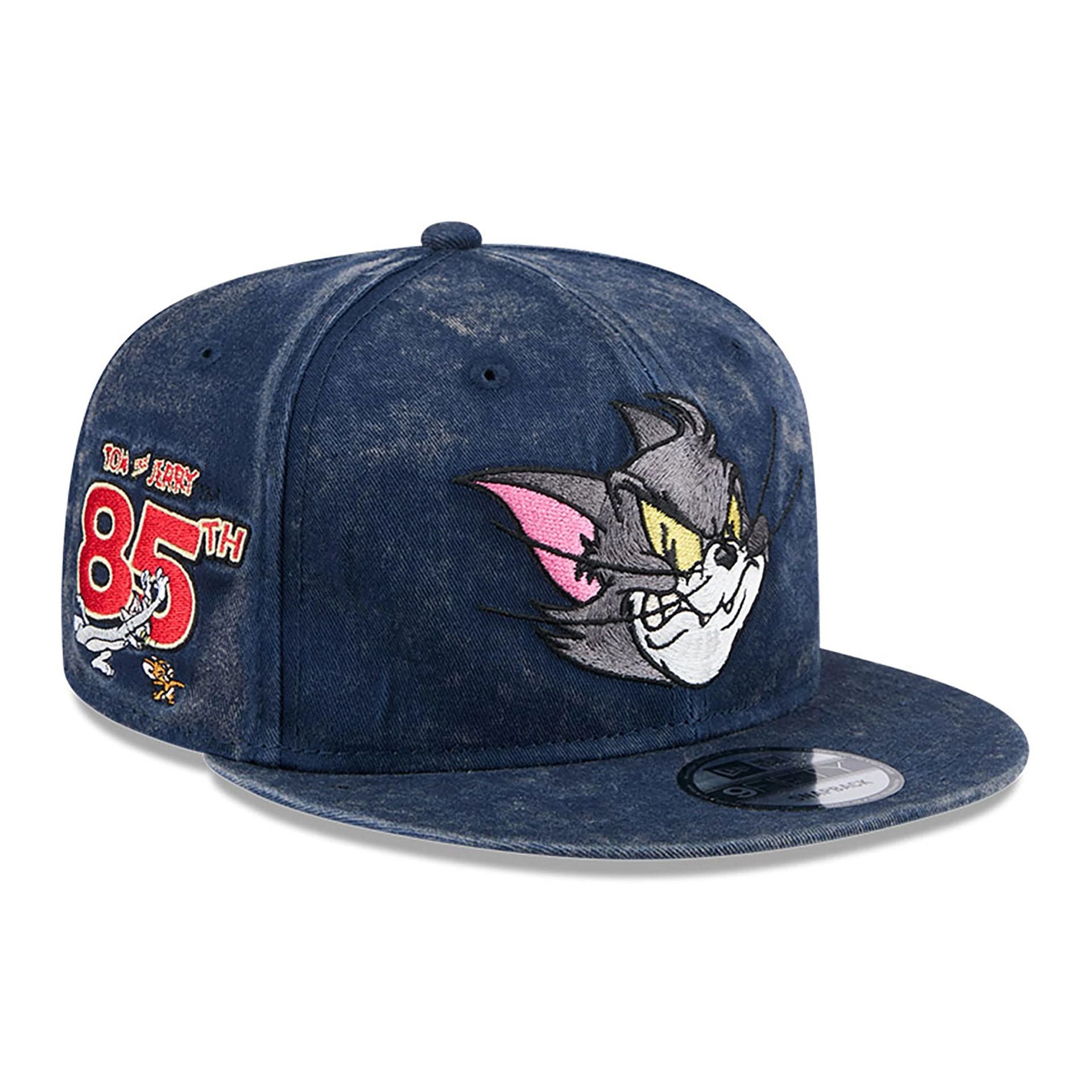 This is a Tom & Jerry Dark Blue 9FIFTY Snapback Cap 1