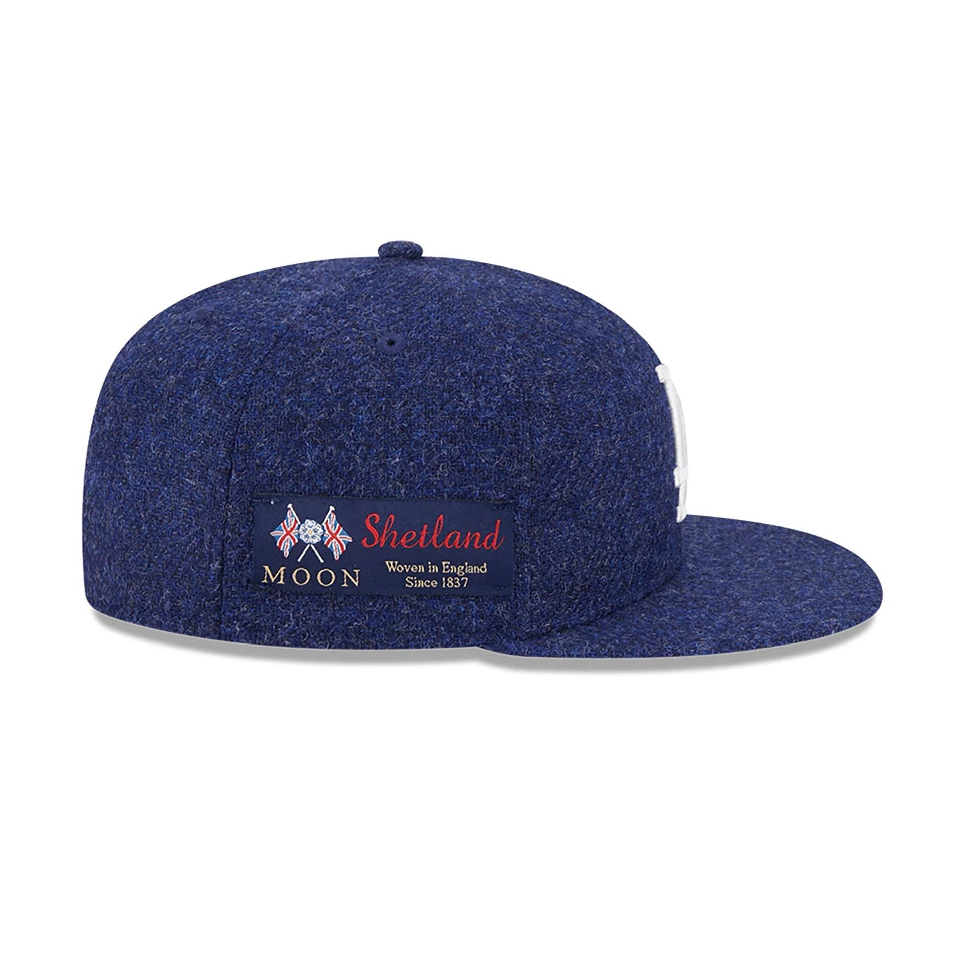 This is a LA Dodgers Shetland Moon® Dark Blue 59FIFTY Fitted Cap 6