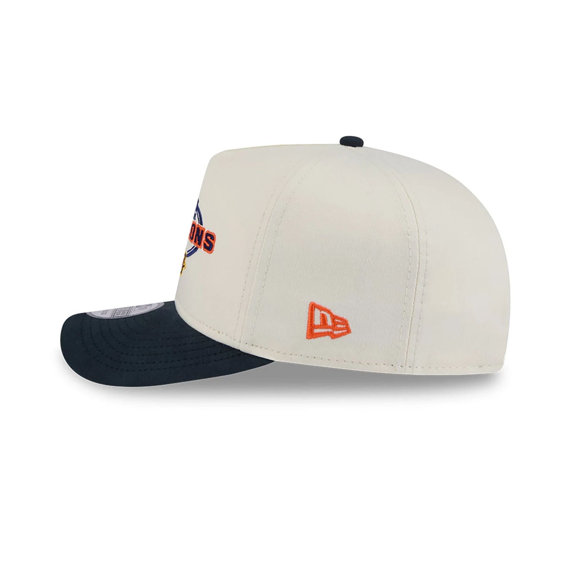 This is a Denver Broncos NFL Champions White Golfer Adjustable Cap 7