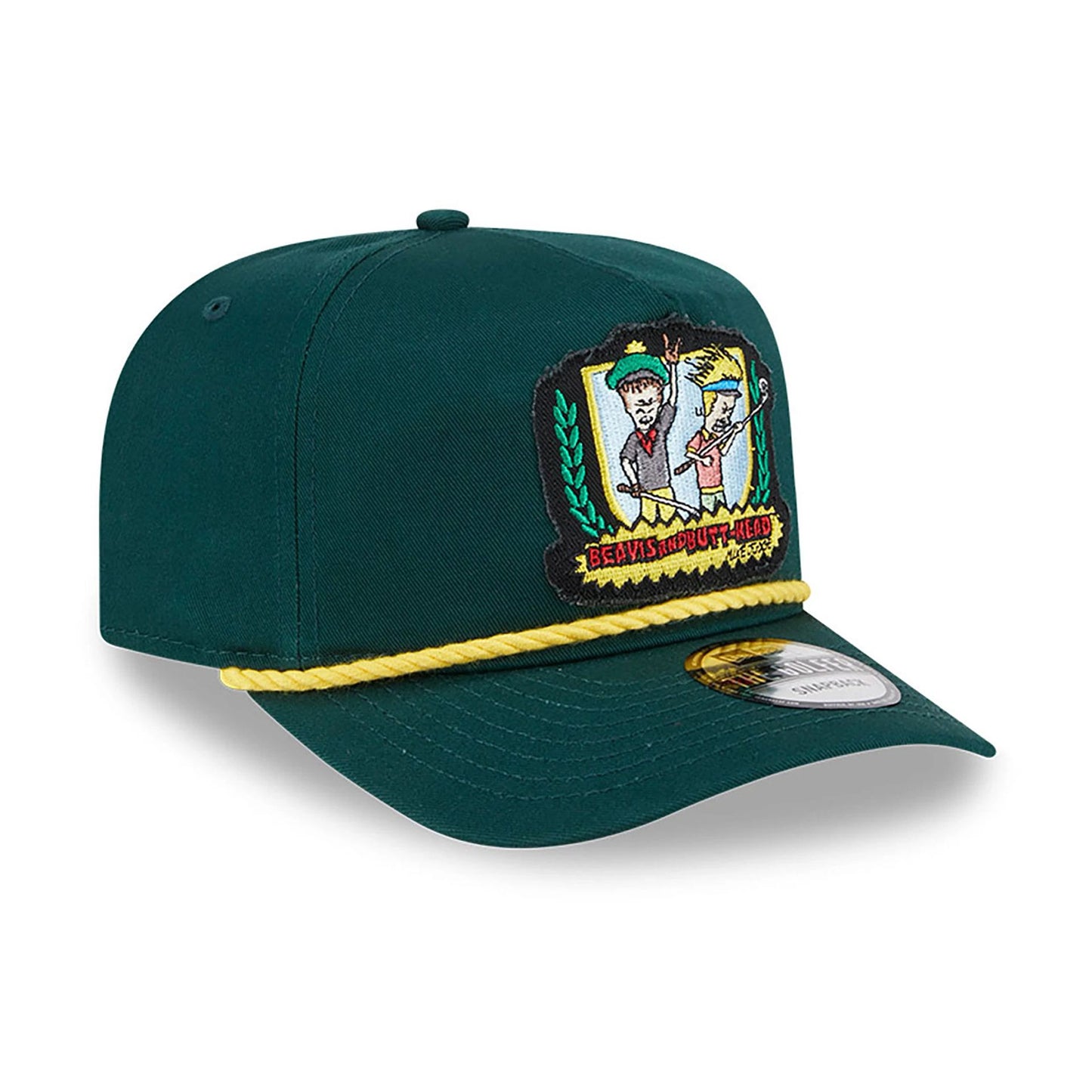 This is a Beavis And Butt-Head Dark Green Golfer Adjustable Cap 4