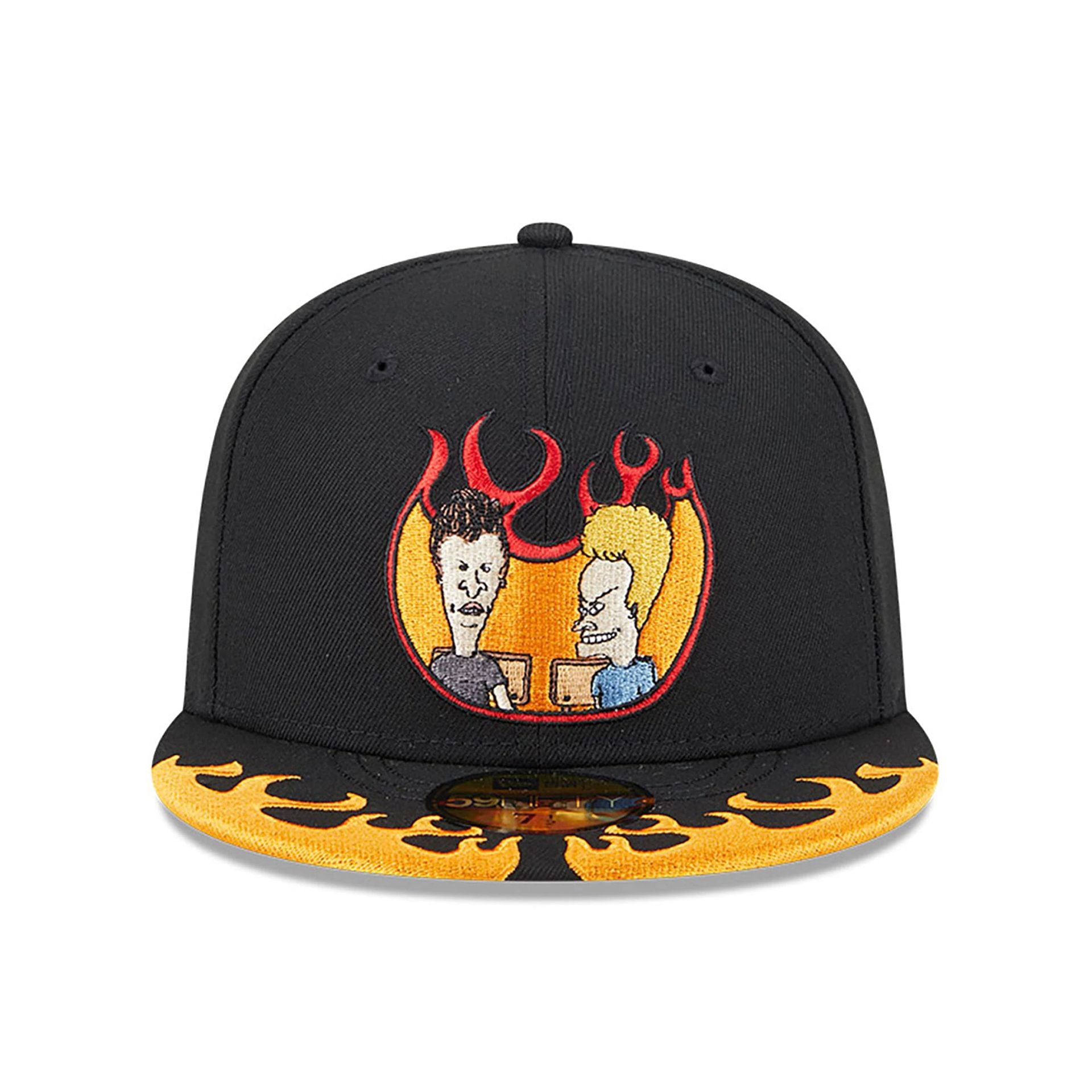 This is a Beavis And Butt-Head Black 59FIFTY Fitted Cap 3