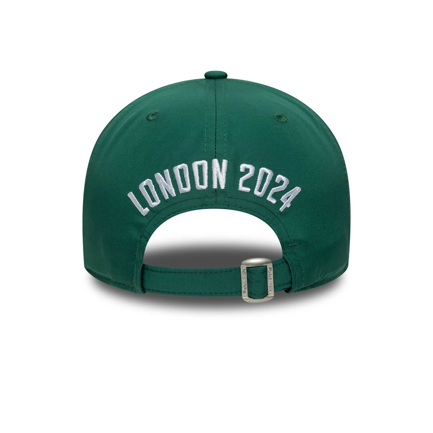 This is a New York Jets NFL International Series Games London 2024 Green 9FORTY Adjustable Cap 4