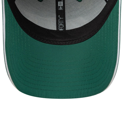 This is a New York Jets NFL International Series Games London 2024 Green 9FORTY Adjustable Cap 5