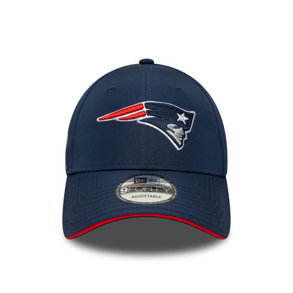 This is a New England Patriots NFL International Series Games London 2024 Navy 9FORTY Adjustable Cap 2