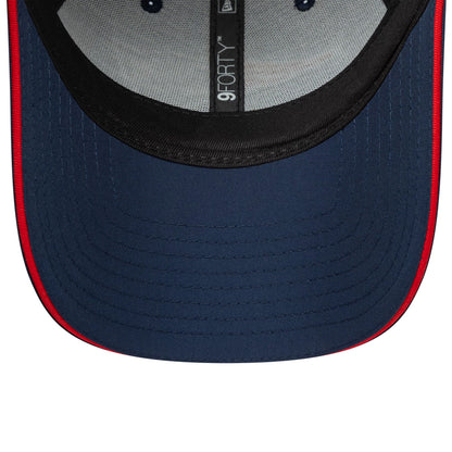 This is a New England Patriots NFL International Series Games London 2024 Navy 9FORTY Adjustable Cap 5