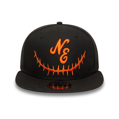 This is a New Era Pumpkin Black 9FIFTY Snapback Cap 3