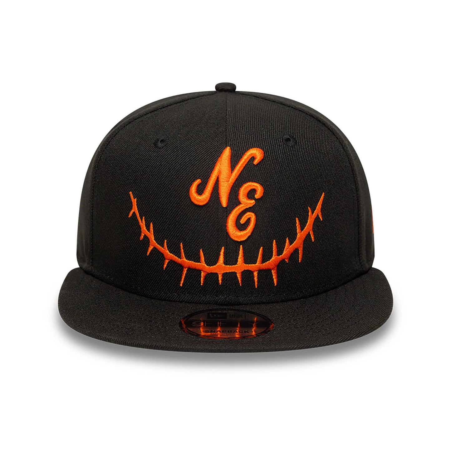 This is a New Era Pumpkin Black 9FIFTY Snapback Cap 3