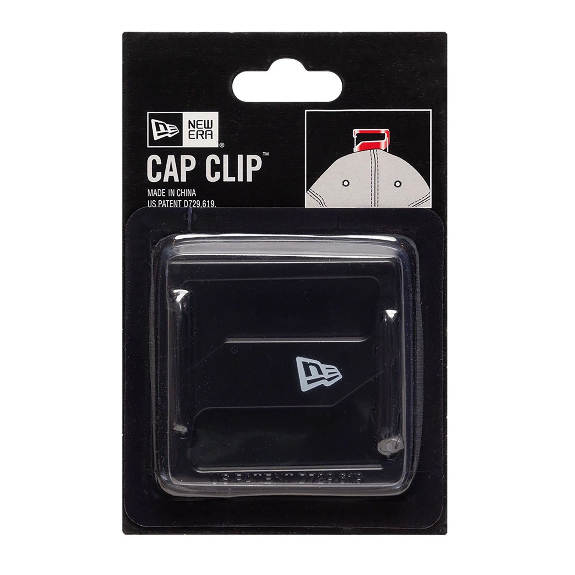 This is a New Era Black Cap Clip 5