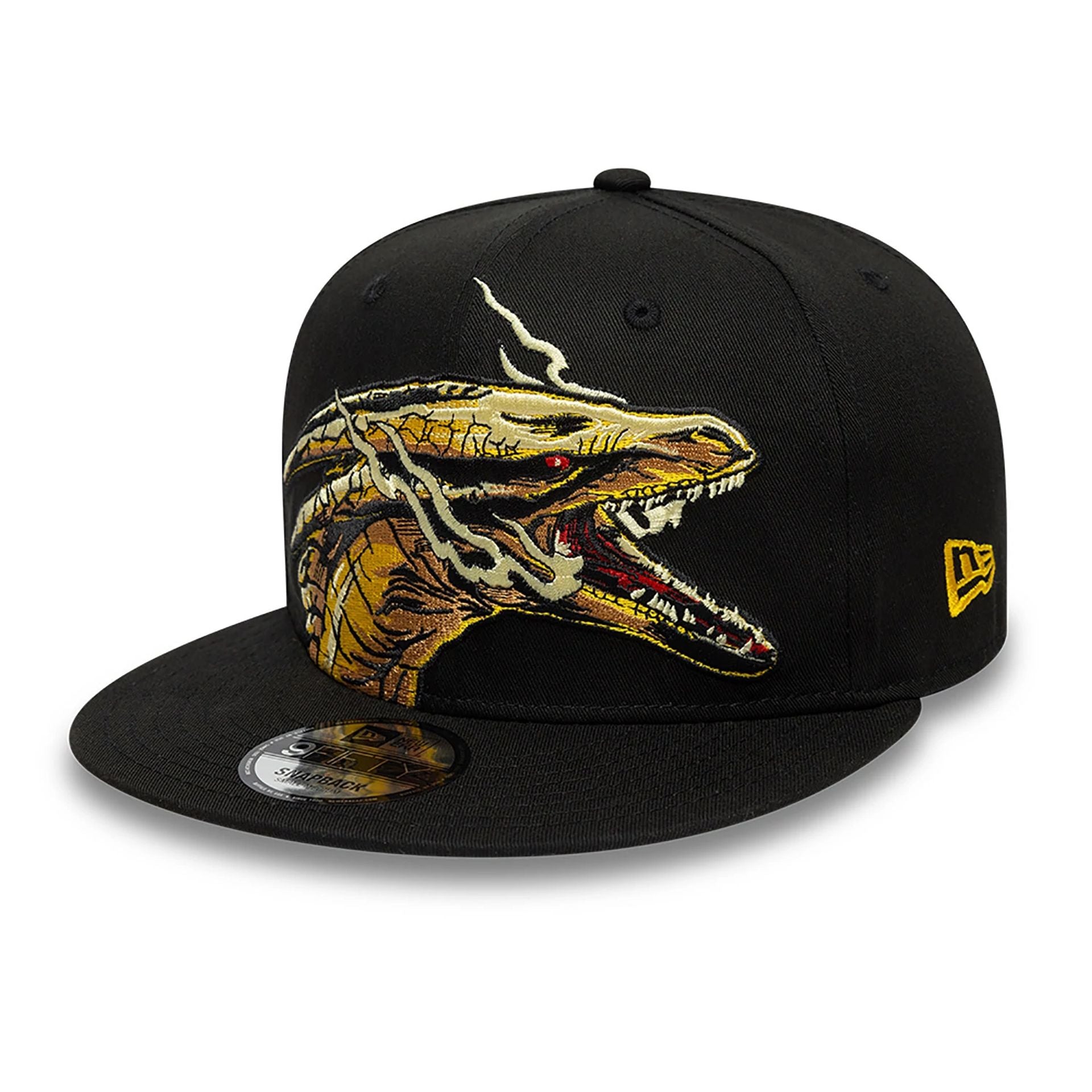 This is a House Of The Dragon Dragons Head Black 9FIFTY Cap 1