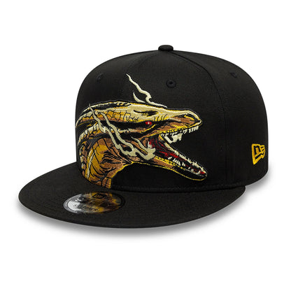 This is a House Of The Dragon Dragons Head Black 9FIFTY Cap 1