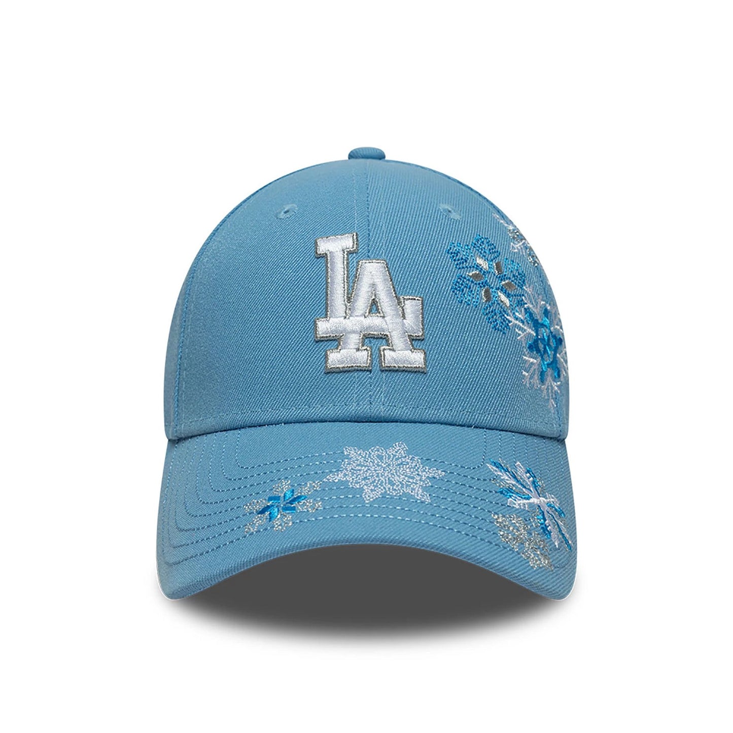 This is a LA Dodgers Winter Pastel Blue 9FORTY Adjustable Cap 3