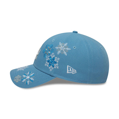 This is a LA Dodgers Winter Pastel Blue 9FORTY Adjustable Cap 7