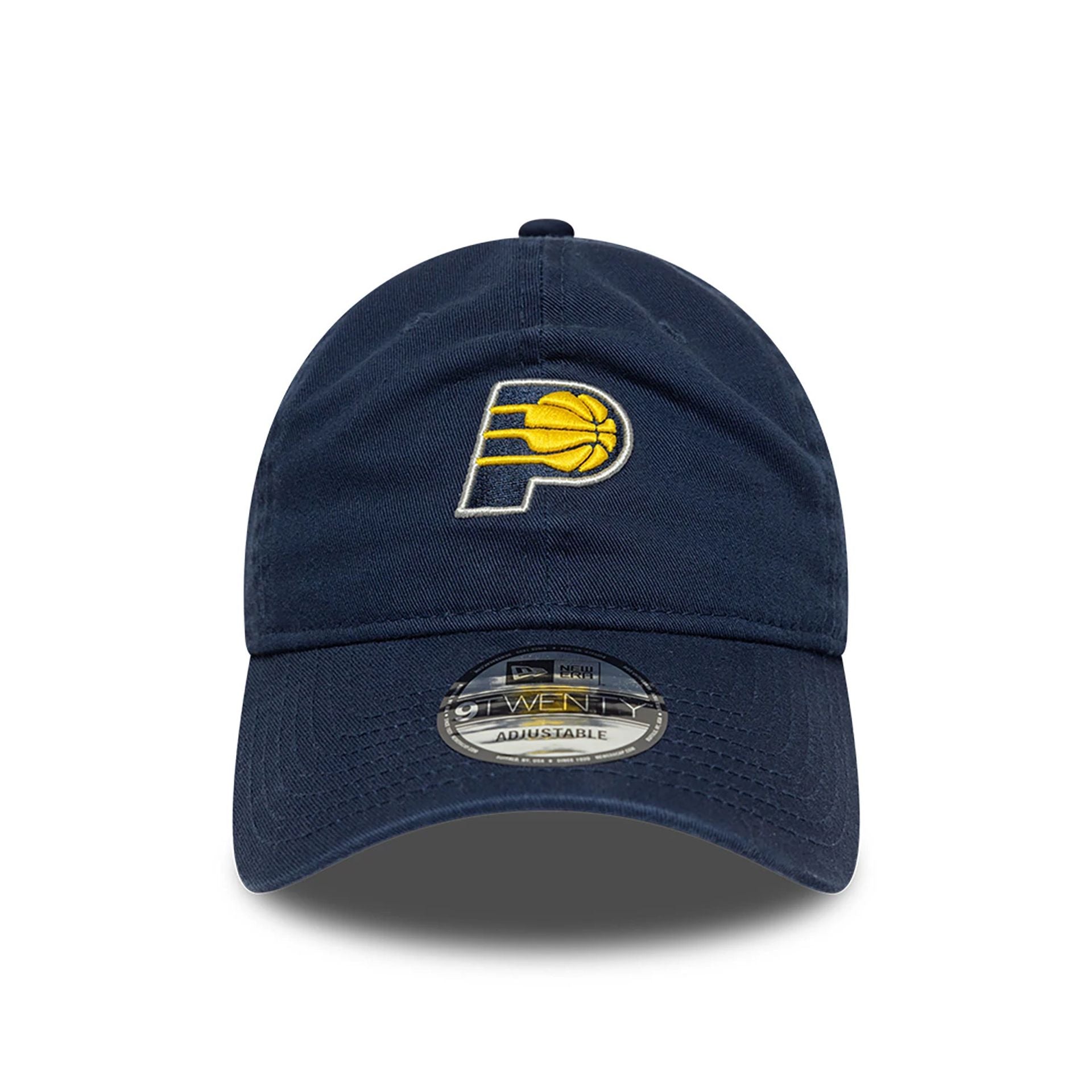 This is a Indiana Pacers NBA Paris Games 2025 Navy 9TWENTY Adjustable Cap 2