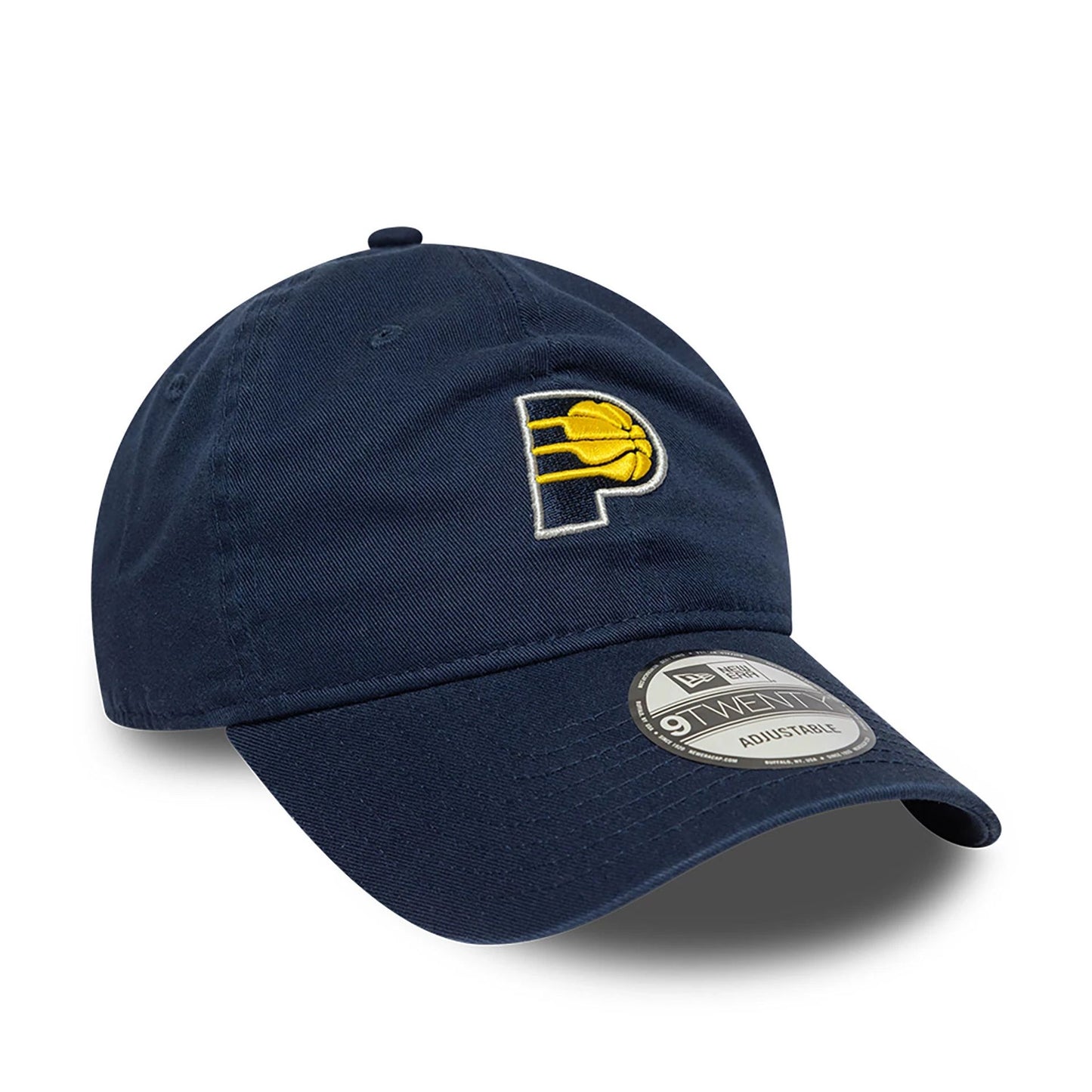 This is a Indiana Pacers NBA Paris Games 2025 Navy 9TWENTY Adjustable Cap 3