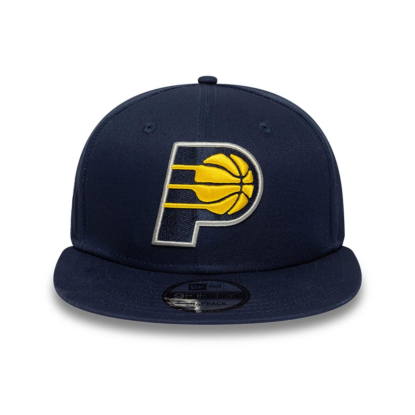 This is a Indiana Pacers NBA Paris Games 2025 Navy 9FIFTY Snapback Cap 2