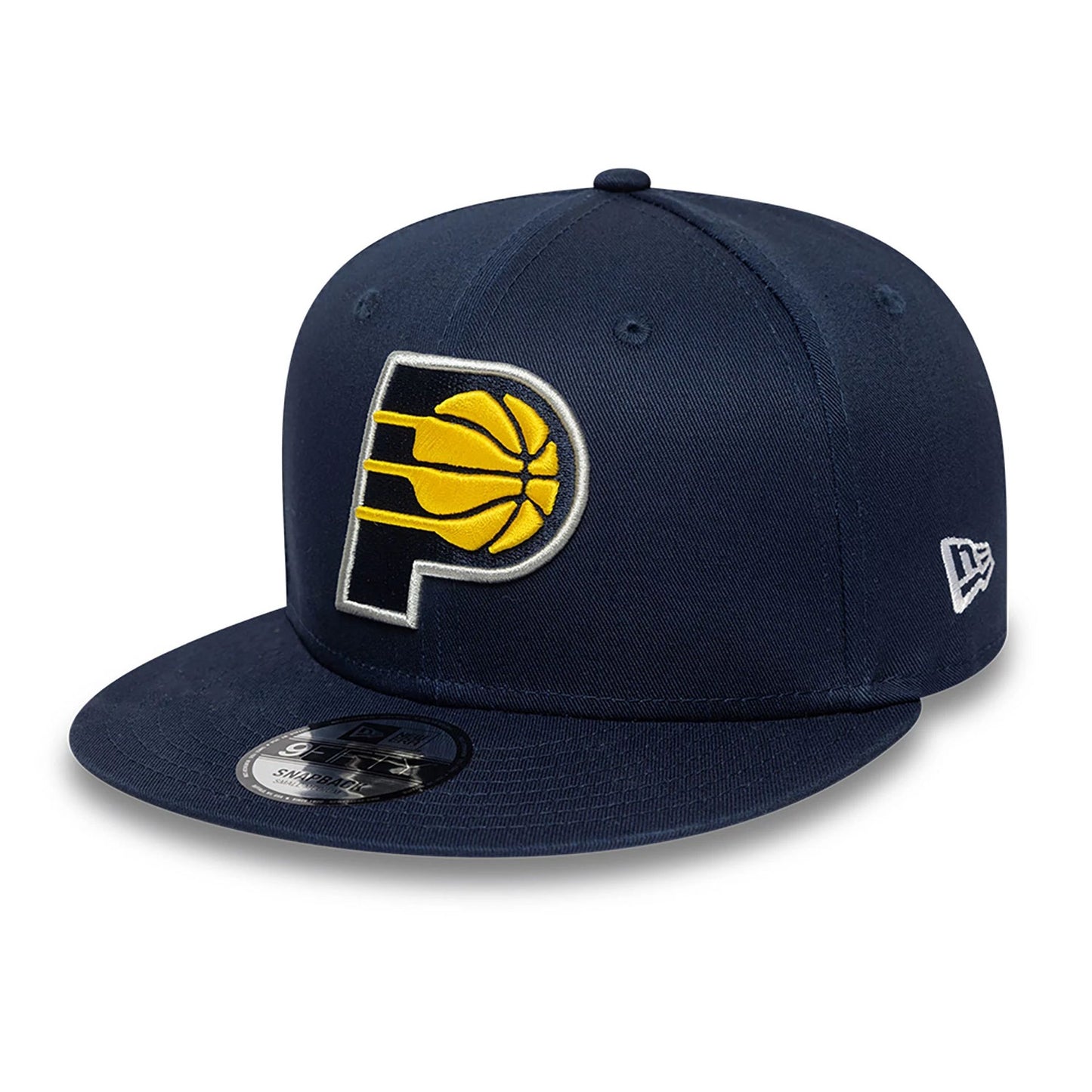 This is a Indiana Pacers NBA Paris Games 2025 Navy 9FIFTY Snapback Cap 3