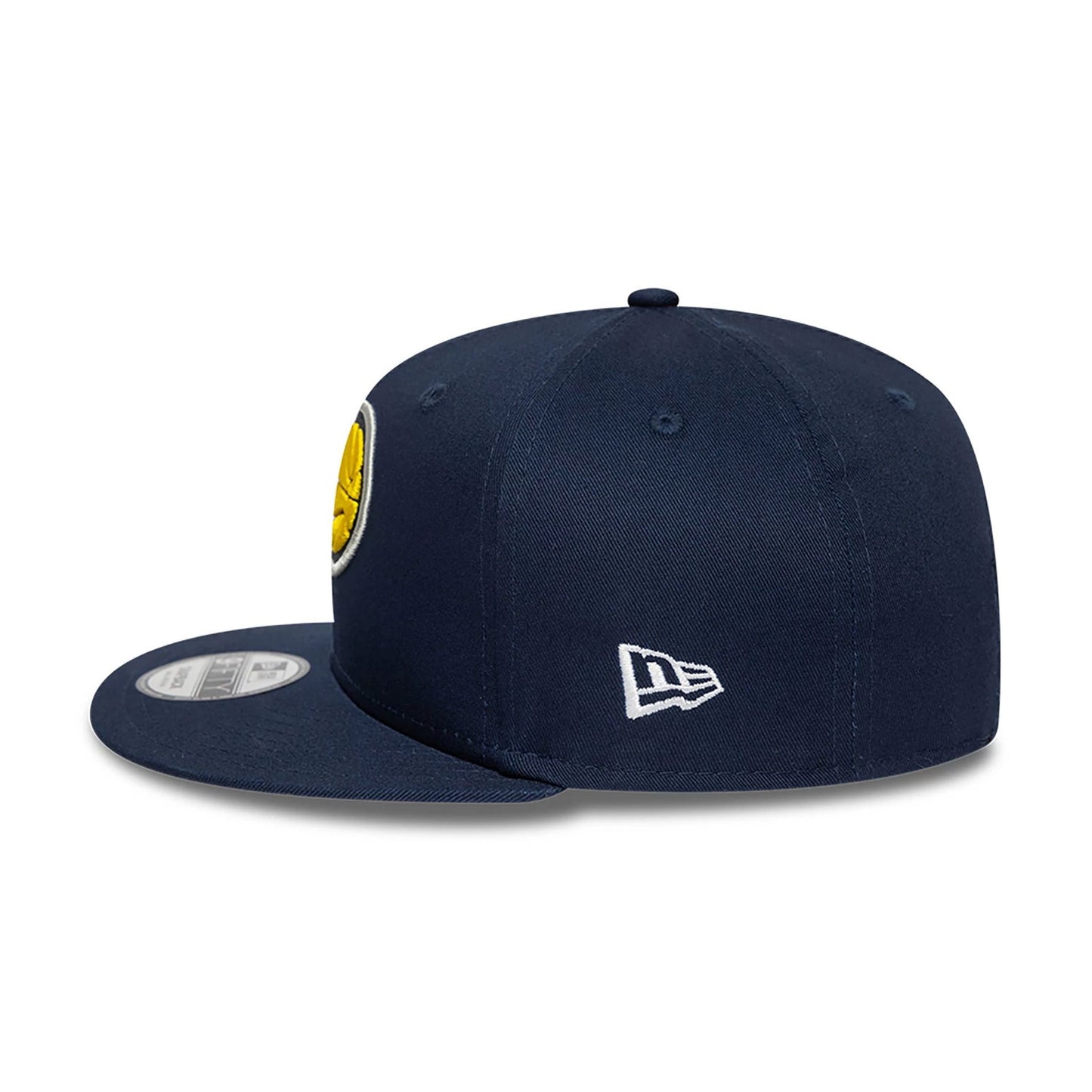 This is a Indiana Pacers NBA Paris Games 2025 Navy 9FIFTY Snapback Cap 7