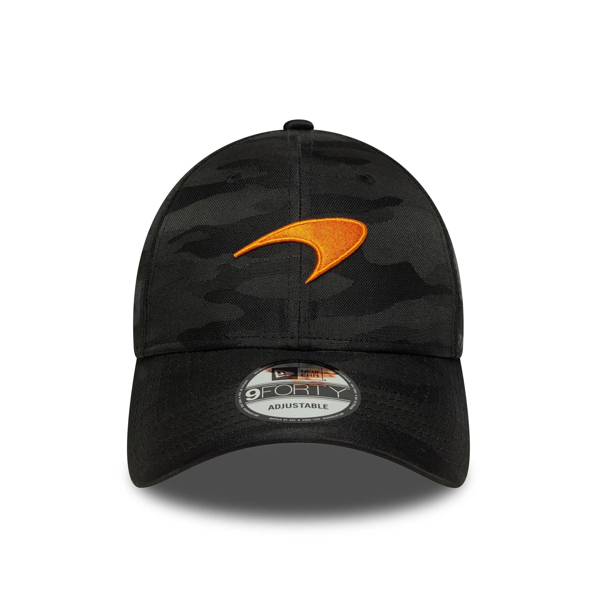 This is a McLaren Racing Fanwear Dark Grey 9FORTY Adjustable Cap 2