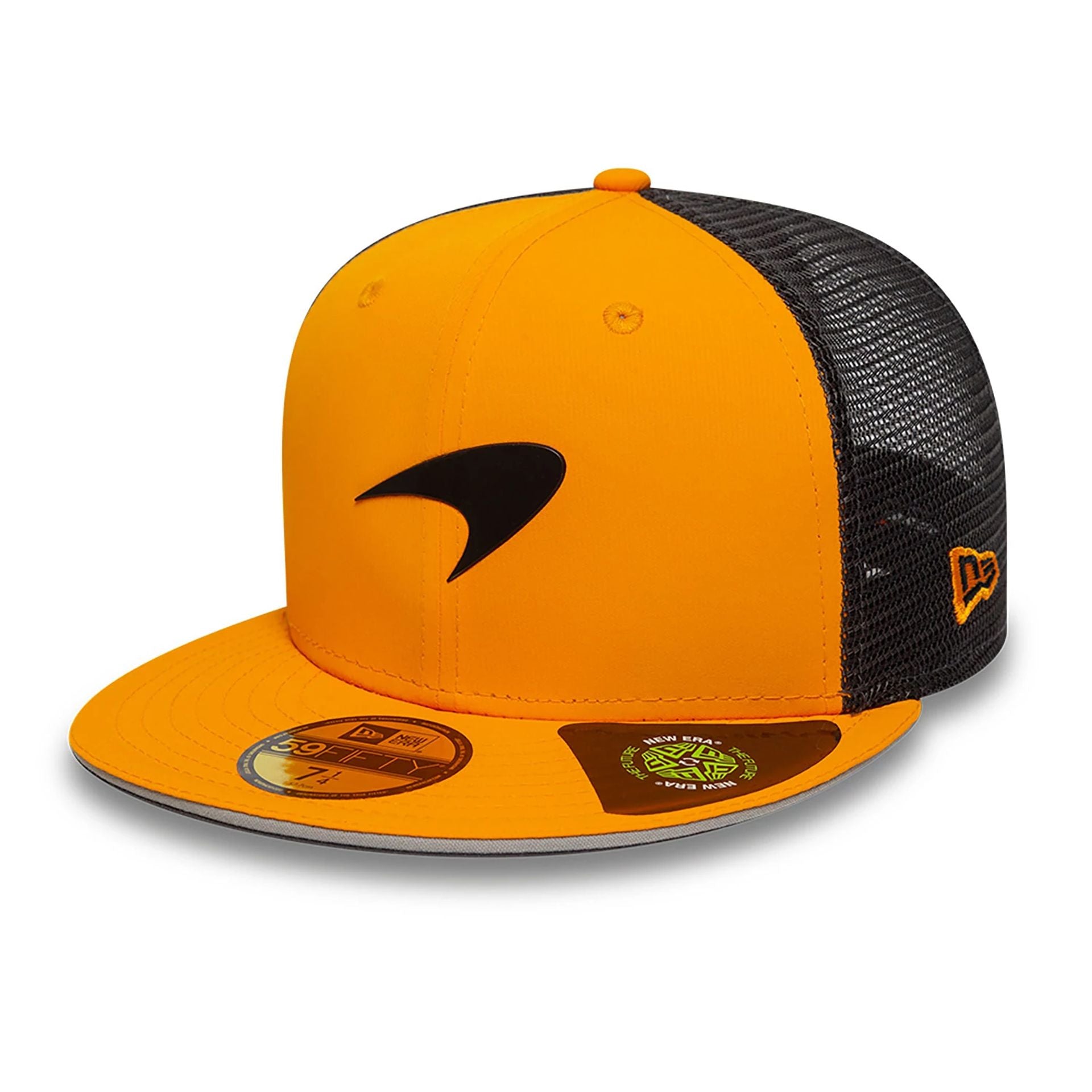 This is a McLaren Racing Team Orange 59FIFTY Fitted Cap 1