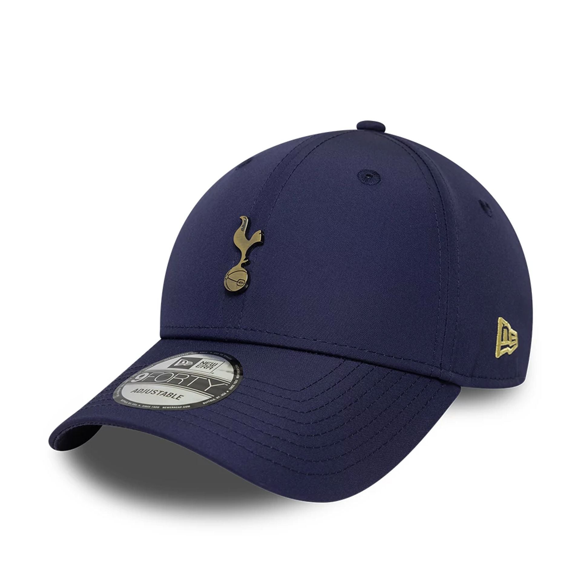 This is a Tottenham Hotspur FC Featherweight Poly Navy 9FORTY Adjustable Cap 1