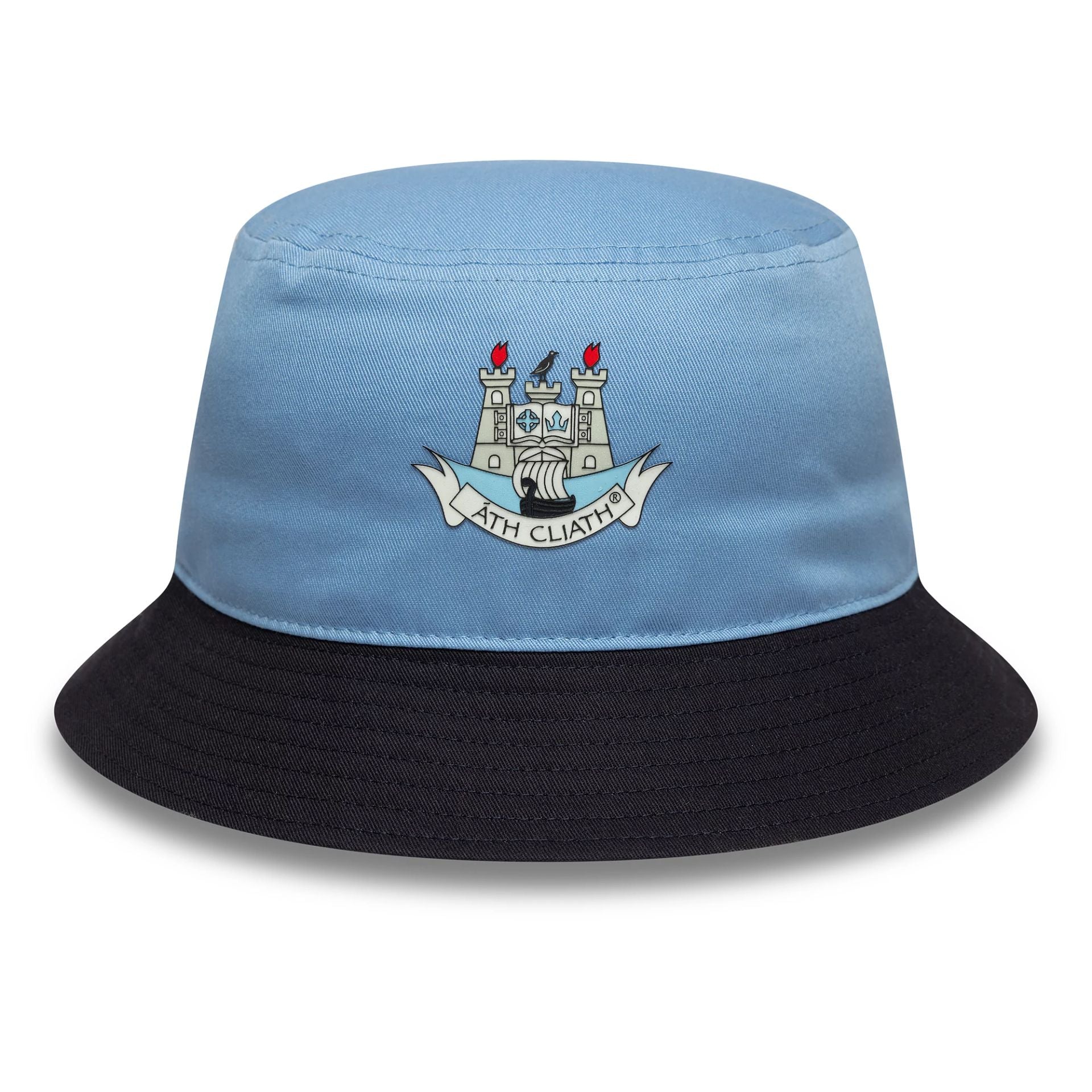 This is a Dublin GAA Pastel Blue Bucket Hat 2