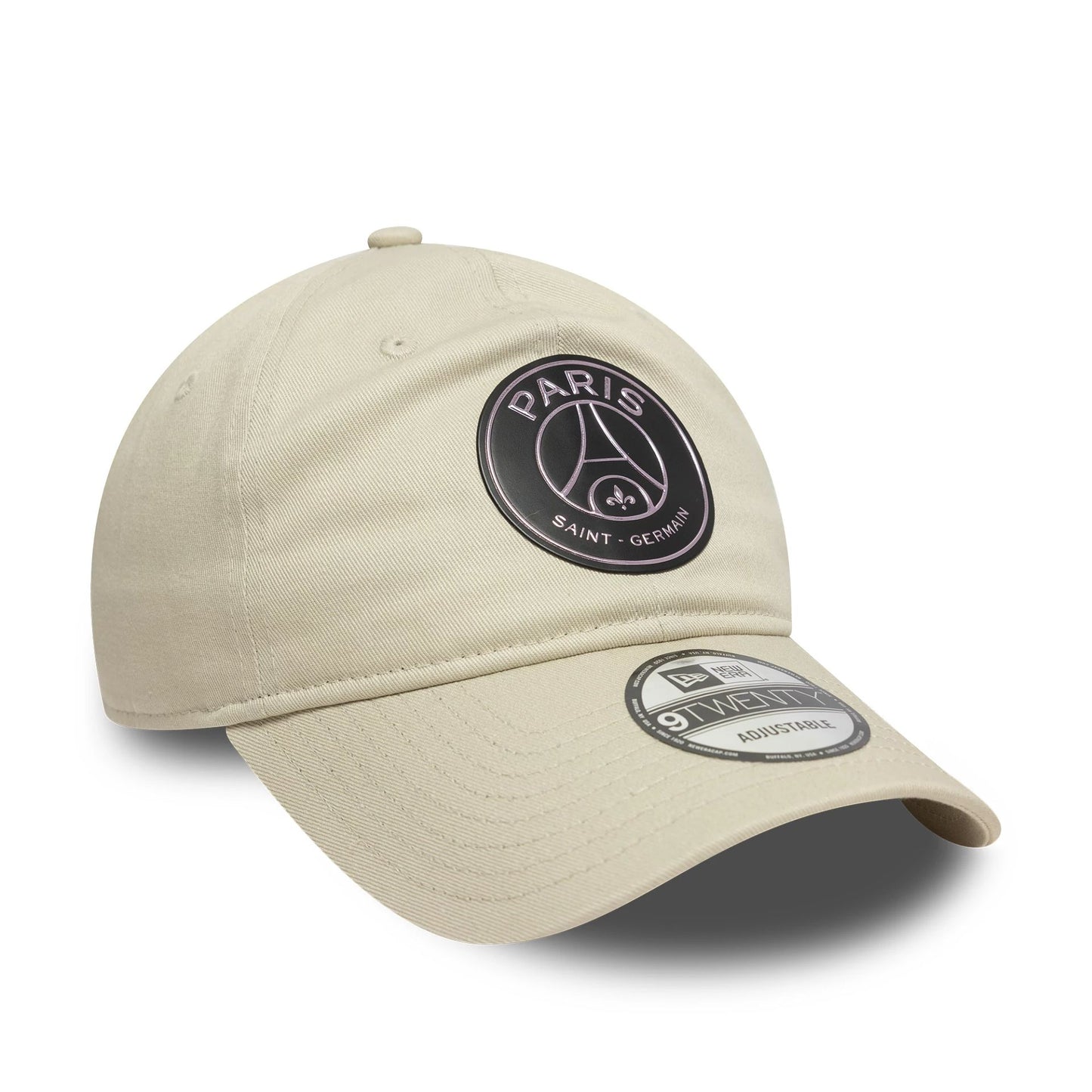 This is a Paris Saint Germain Seasonal Cream 9TWENTY Adjustable Cap 3