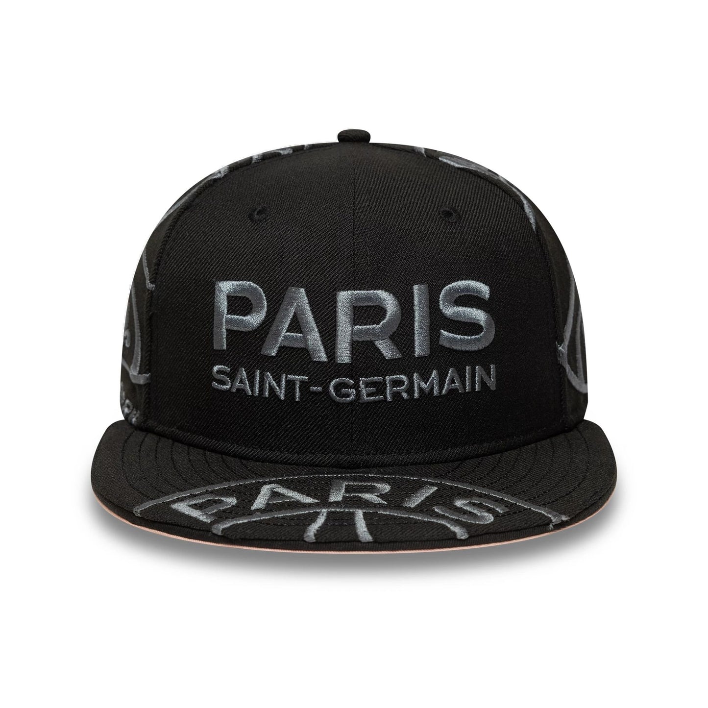 This is a Paris Saint-Germain Tonal All Over Print Black 59FIFTY Fitted Cap 3