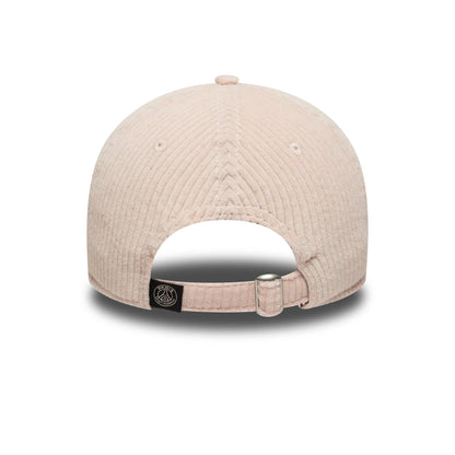 This is a Paris Saint Germain Cord Pastel Pink 9TWENTY Adjustable Cap 5