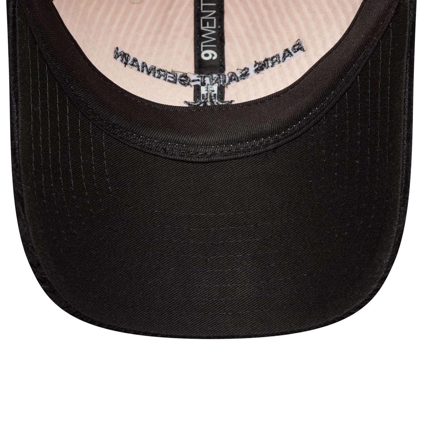 This is a Paris Saint-Germain Cord Pastel Pink 9TWENTY Adjustable Cap 4