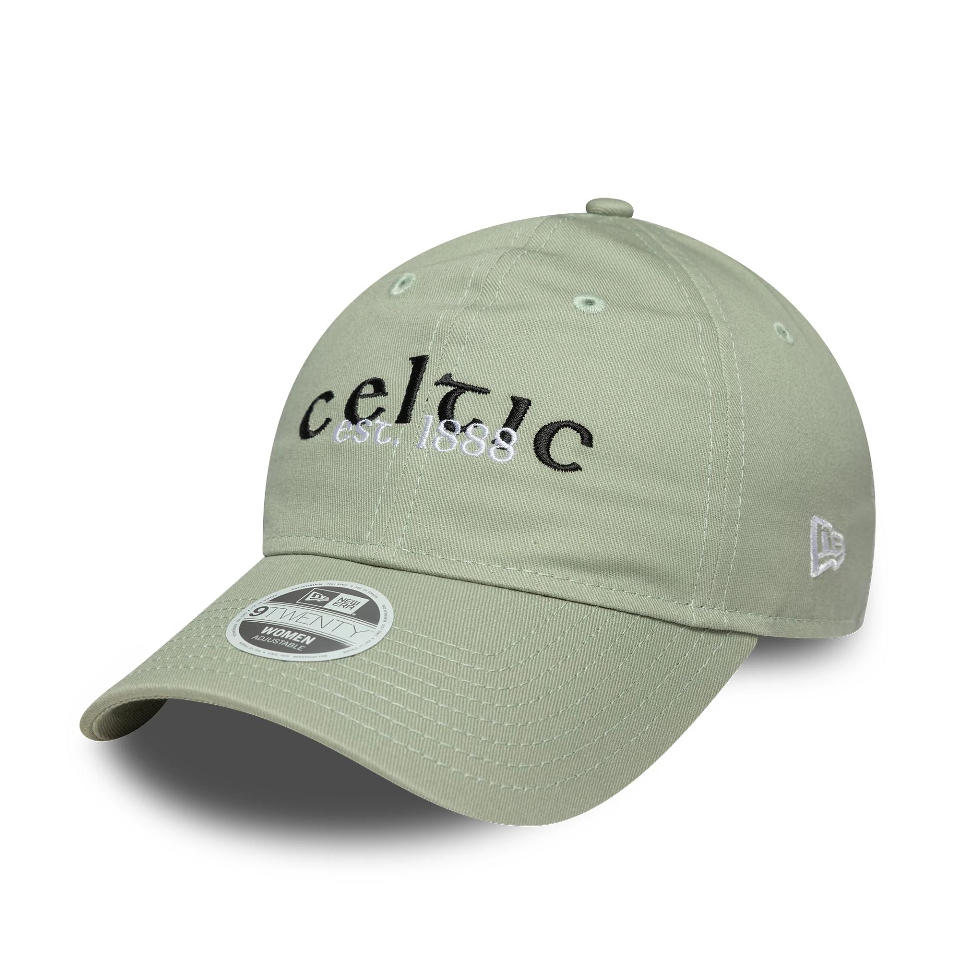 This is a Celtic FC Womens Core Pastel Green 9TWENTY Adjustable Cap 1