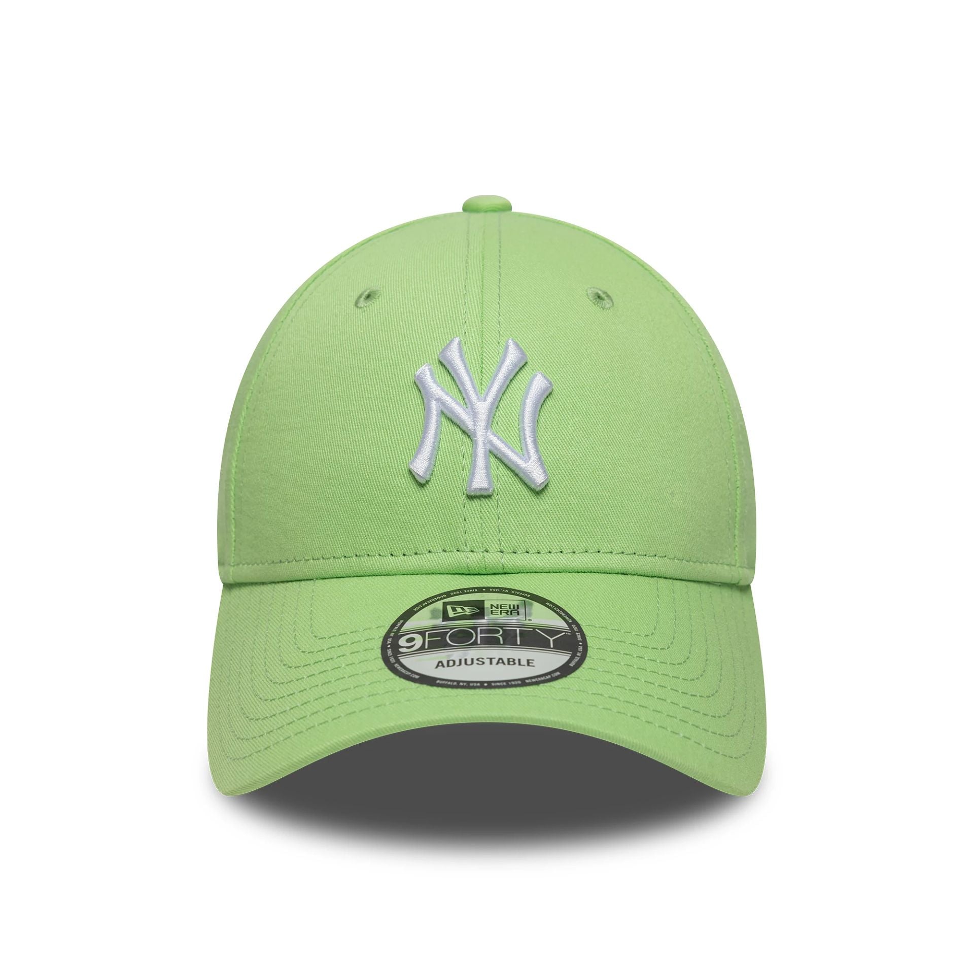 This is a New York Yankees MLB Colour Pack Green 9FORTY Adjustable Cap 2