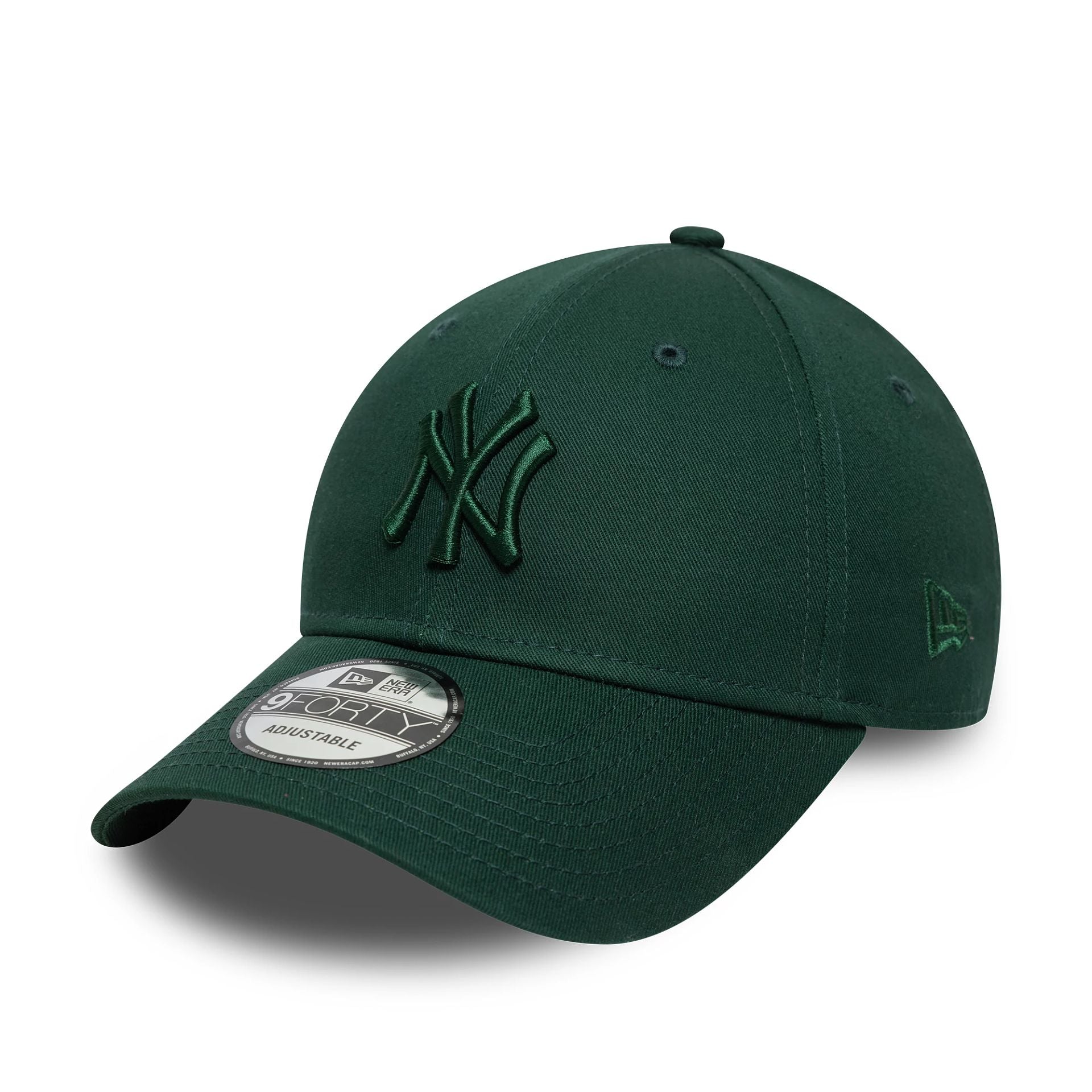 This is a New York Yankees MLB Colour Pack Dark Green 9FORTY Adjustable Cap 1