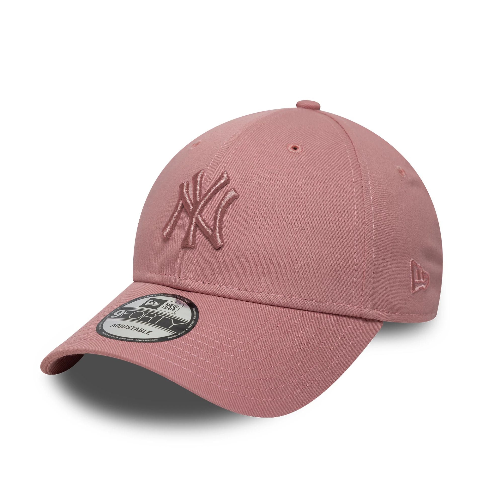 This is a New York Yankees MLB Colour Pack Dark Pink 9FORTY Adjustable Cap 1