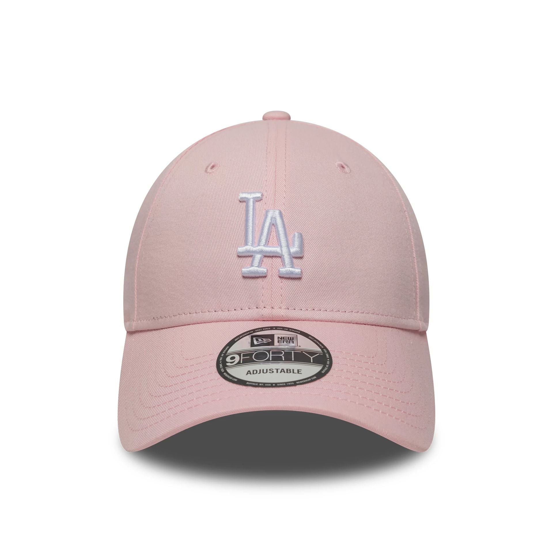 This is a LA Dodgers MLB Colour Pack Pastel Pink 9FORTY Adjustable Cap 2