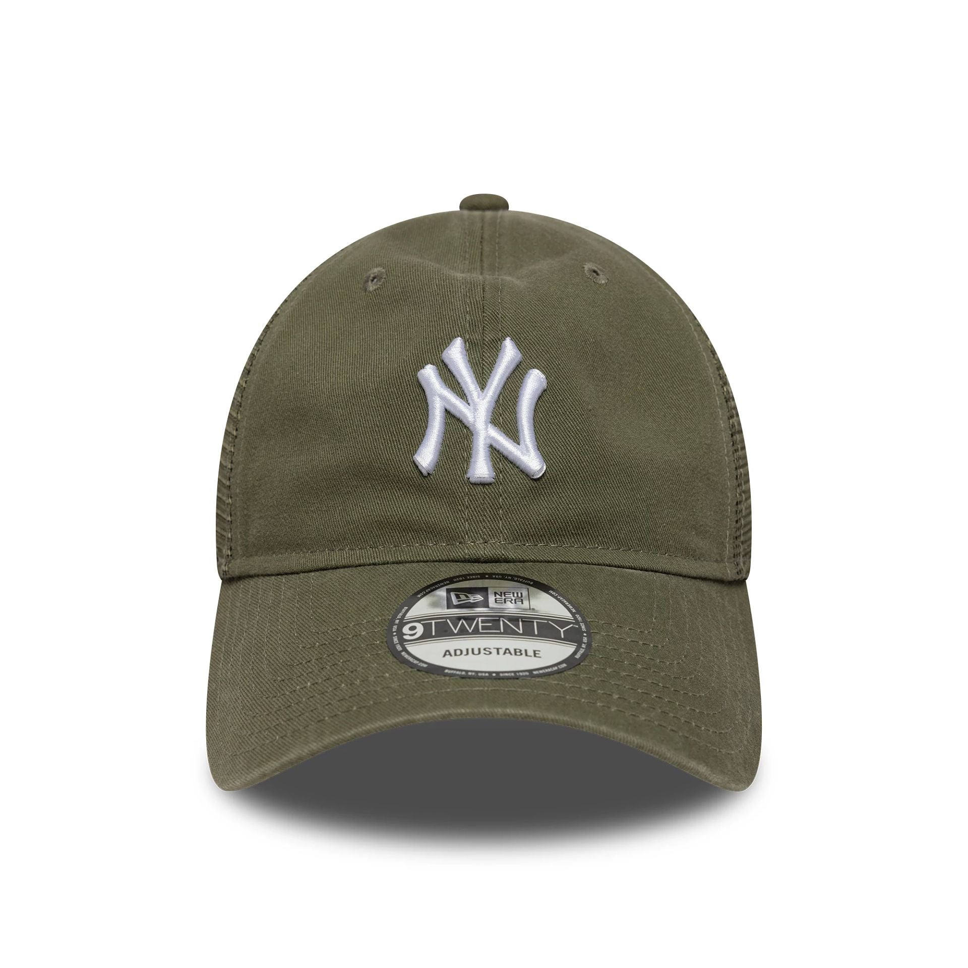 This is a New York Yankees MLB Colour Pack Dark Green 9TWENTY Trucker Adjustable Cap 2