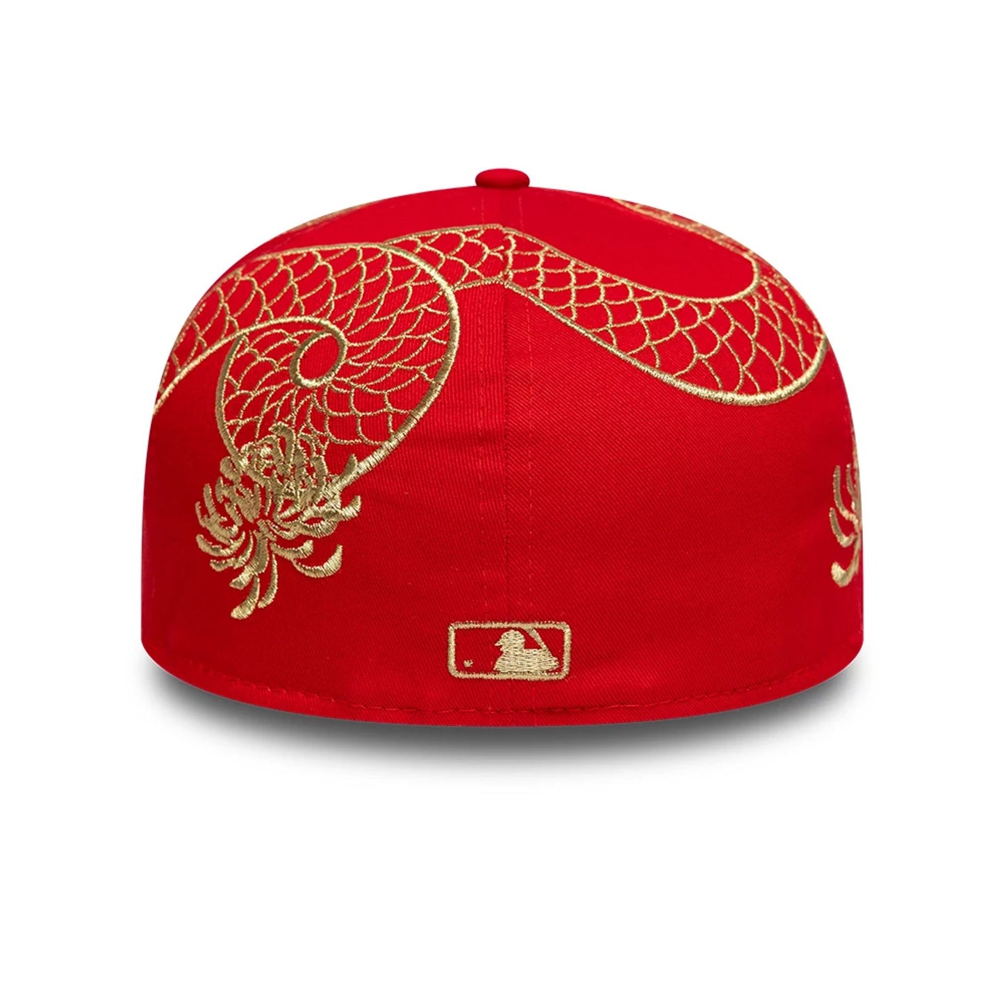 This is a LA Dodgers MLB Year Of The Snake Red 59FIFTY Fitted Cap 4