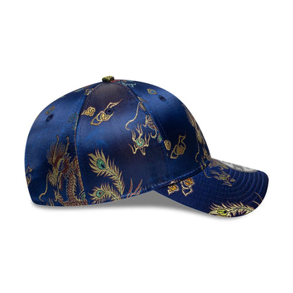 This is a New Era Brocade Navy 9TWENTY Adjustable Cap 7