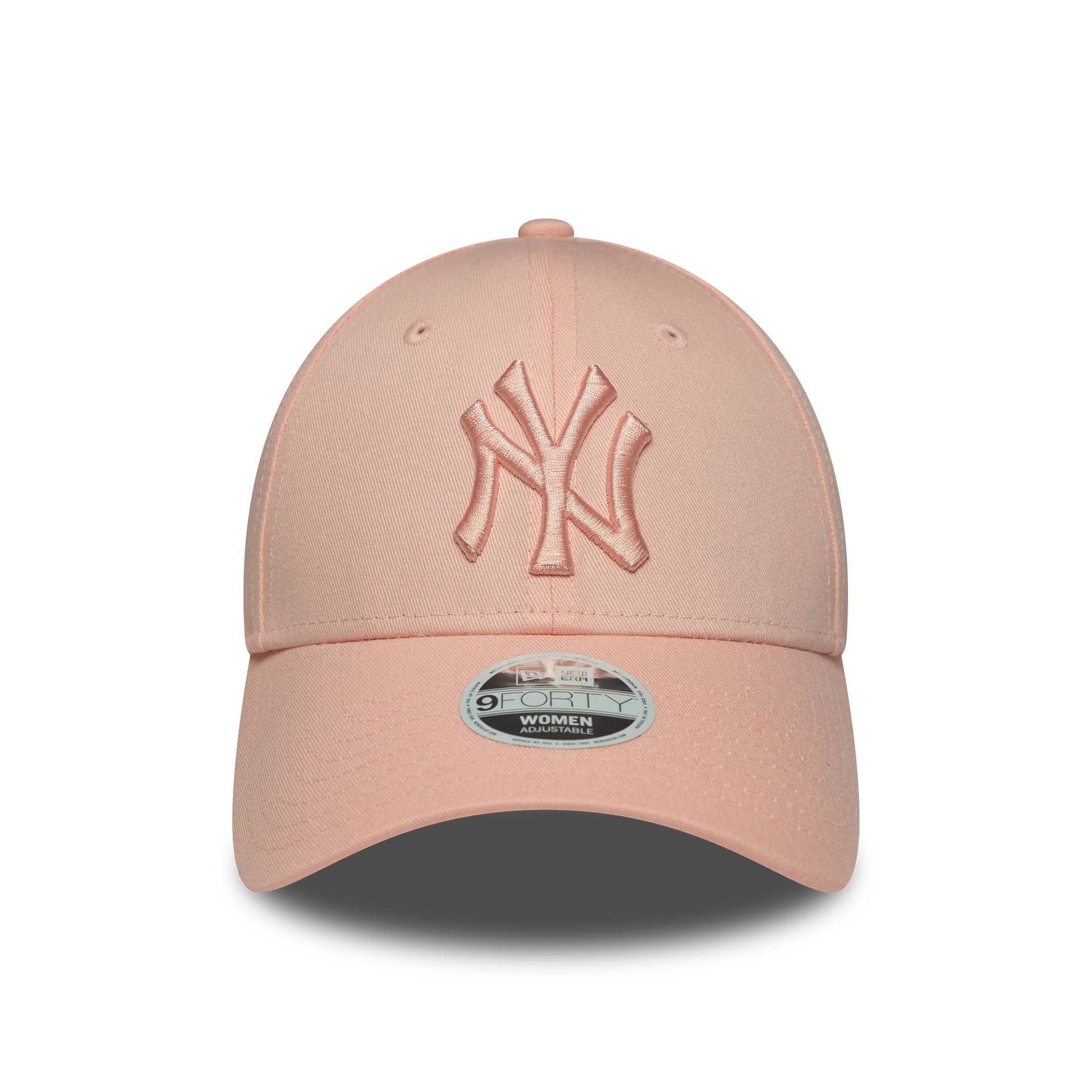 This is a New York Yankees MLB League Essential Pastel Pink 9FORTY Adjustable Cap 2