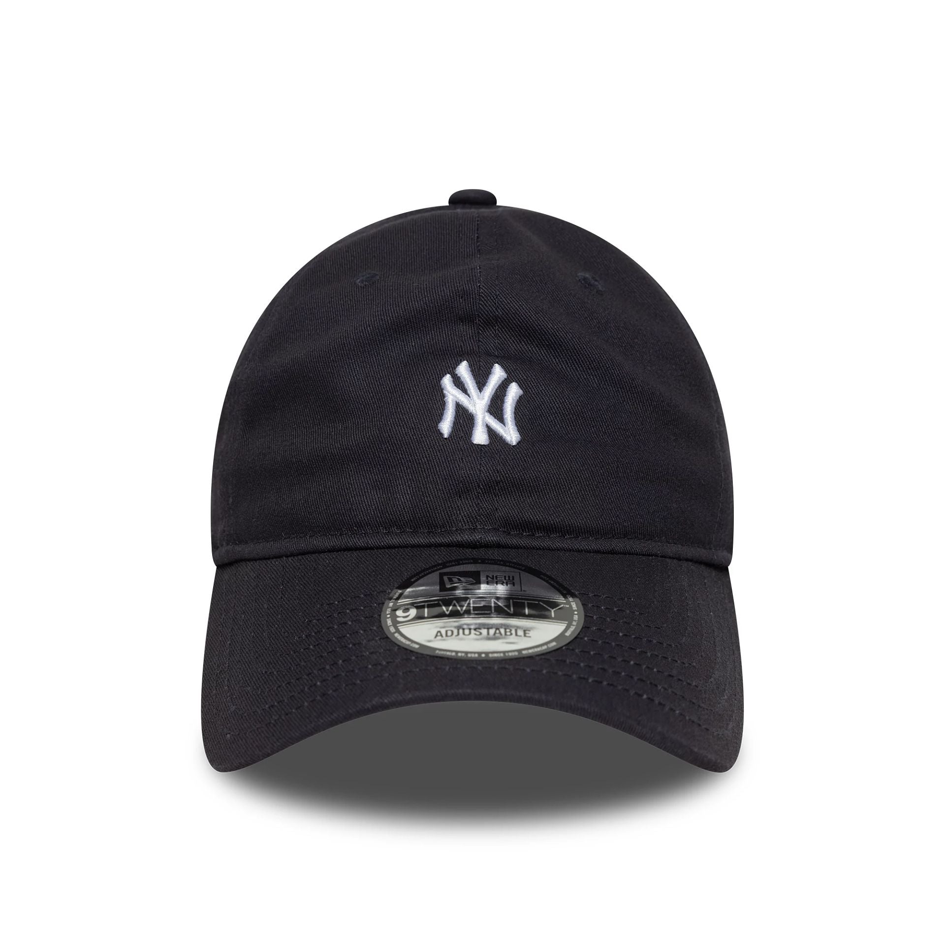 This is a New York Yankees MLB Mini Logo Navy 9TWENTY Adjustable Cap 2