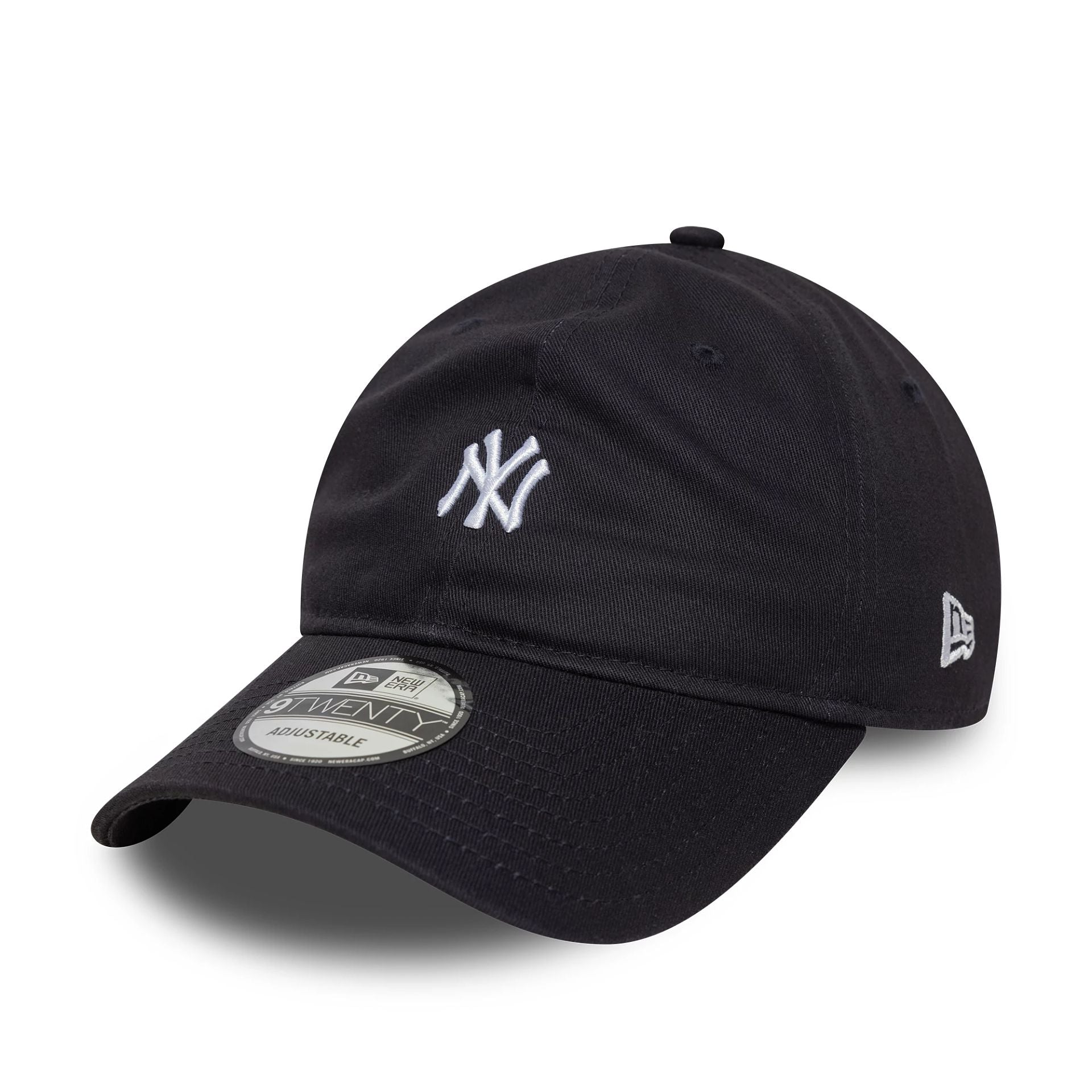 This is a New York Yankees MLB Mini Logo Navy 9TWENTY Adjustable Cap 1