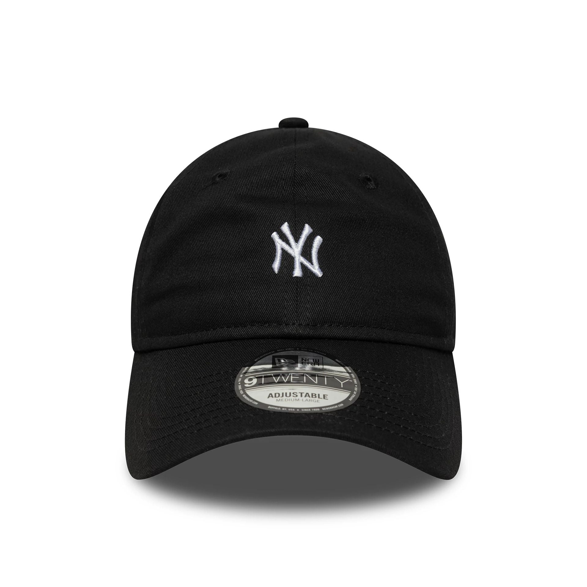 This is a New York Yankees MLB Mini Logo Black 9TWENTY Adjustable Cap 2