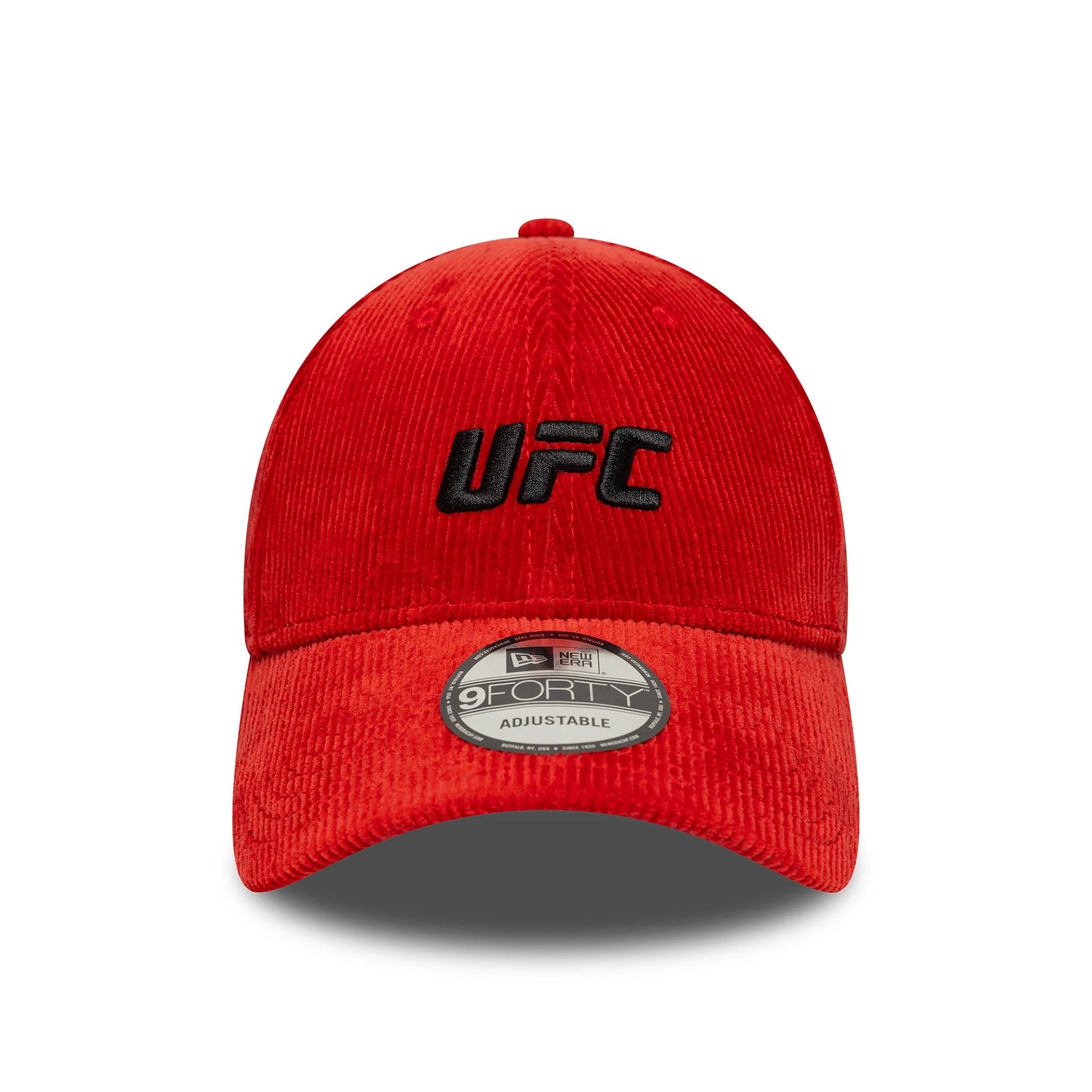 This is a UFC Ultimate Fighting Cord Dark Red 9FORTY Adjustable Cap 2